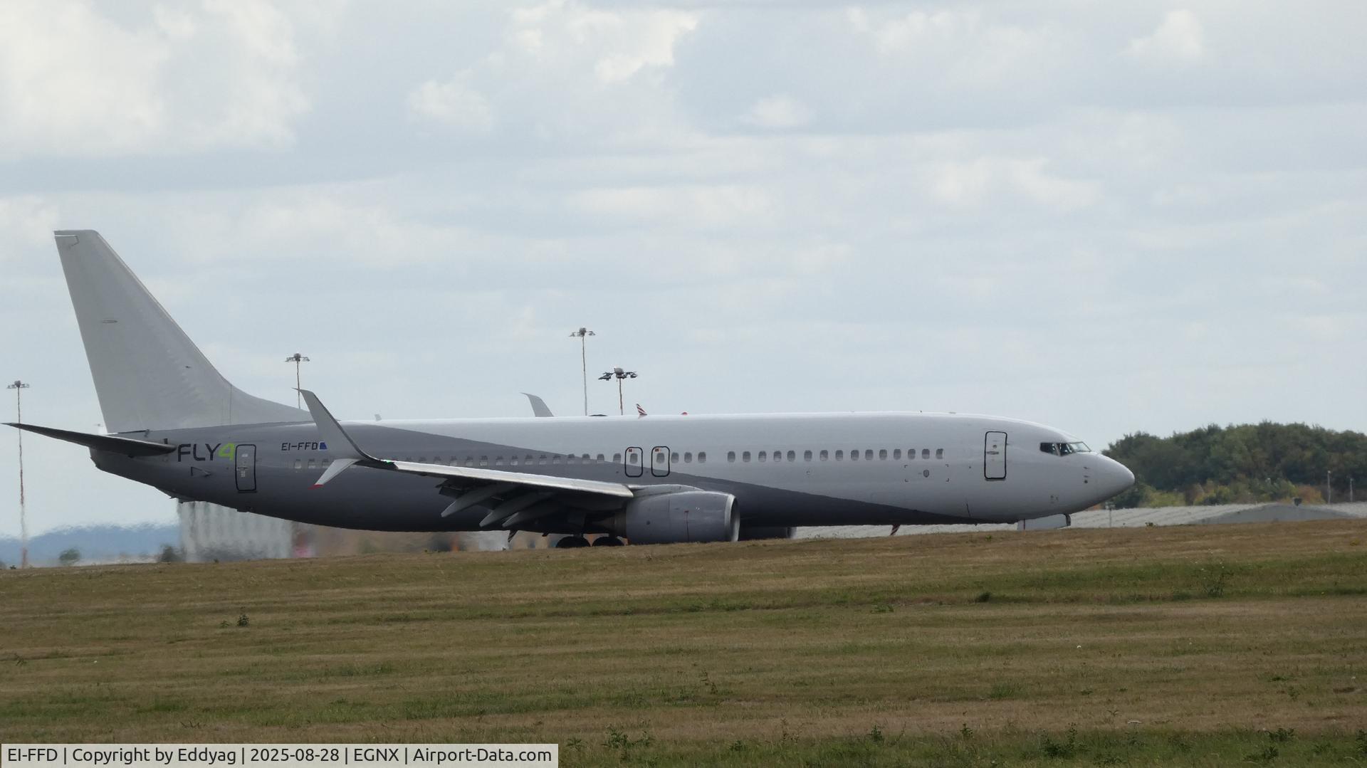 EI-FFD, 2013 Boeing B-737-8K5(W) C/N 40944, Fly4 Airlines