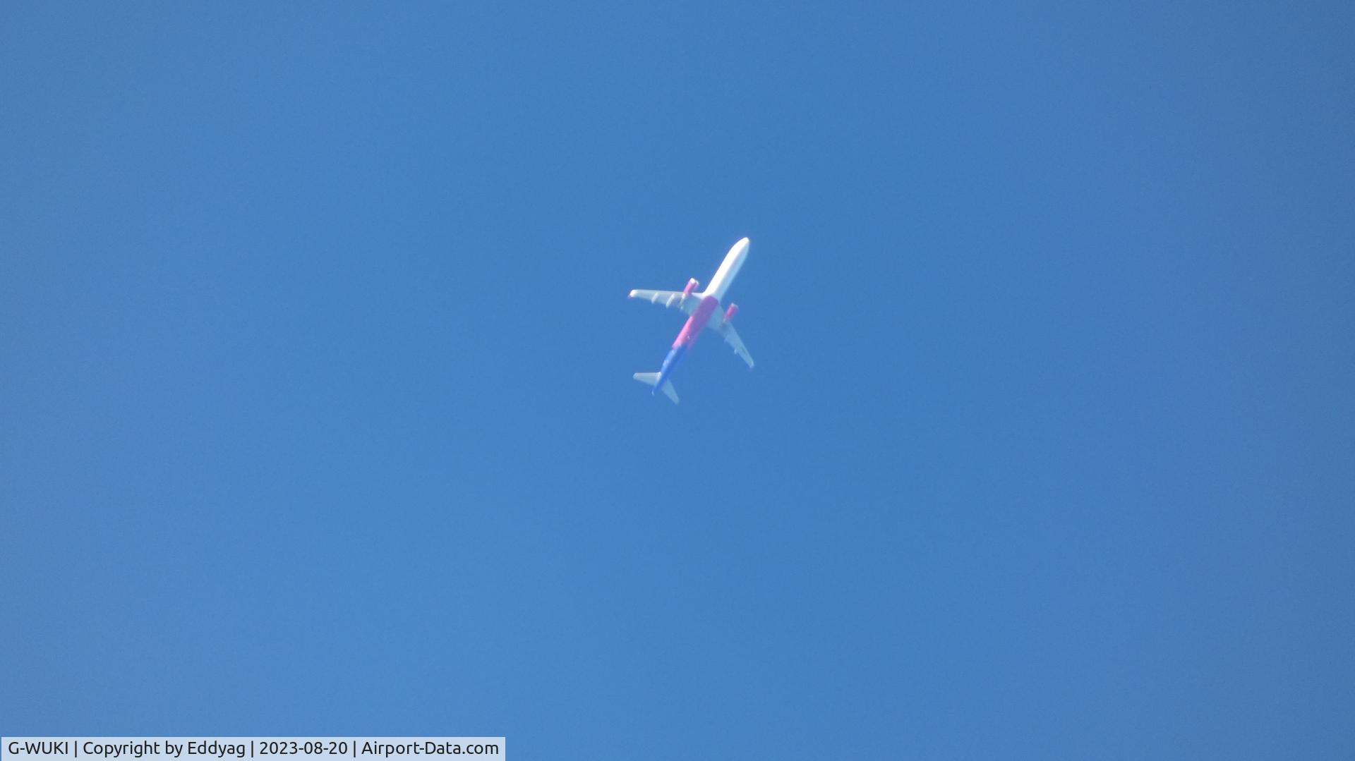 G-WUKI, 2018 Airbus A321-231 C/N 8625, Wizz Air UK