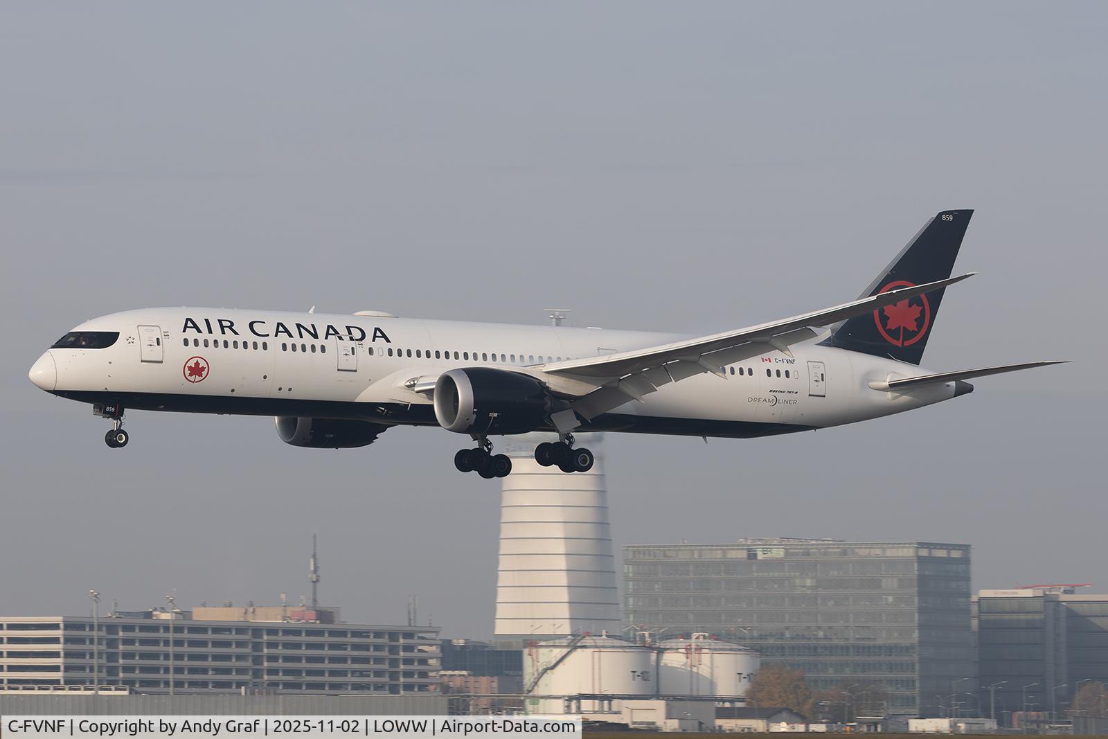 C-FVNF, 2019 Boeing 787-9 Dreamliner Dreamliner C/N 38362, Air Canada 787-9