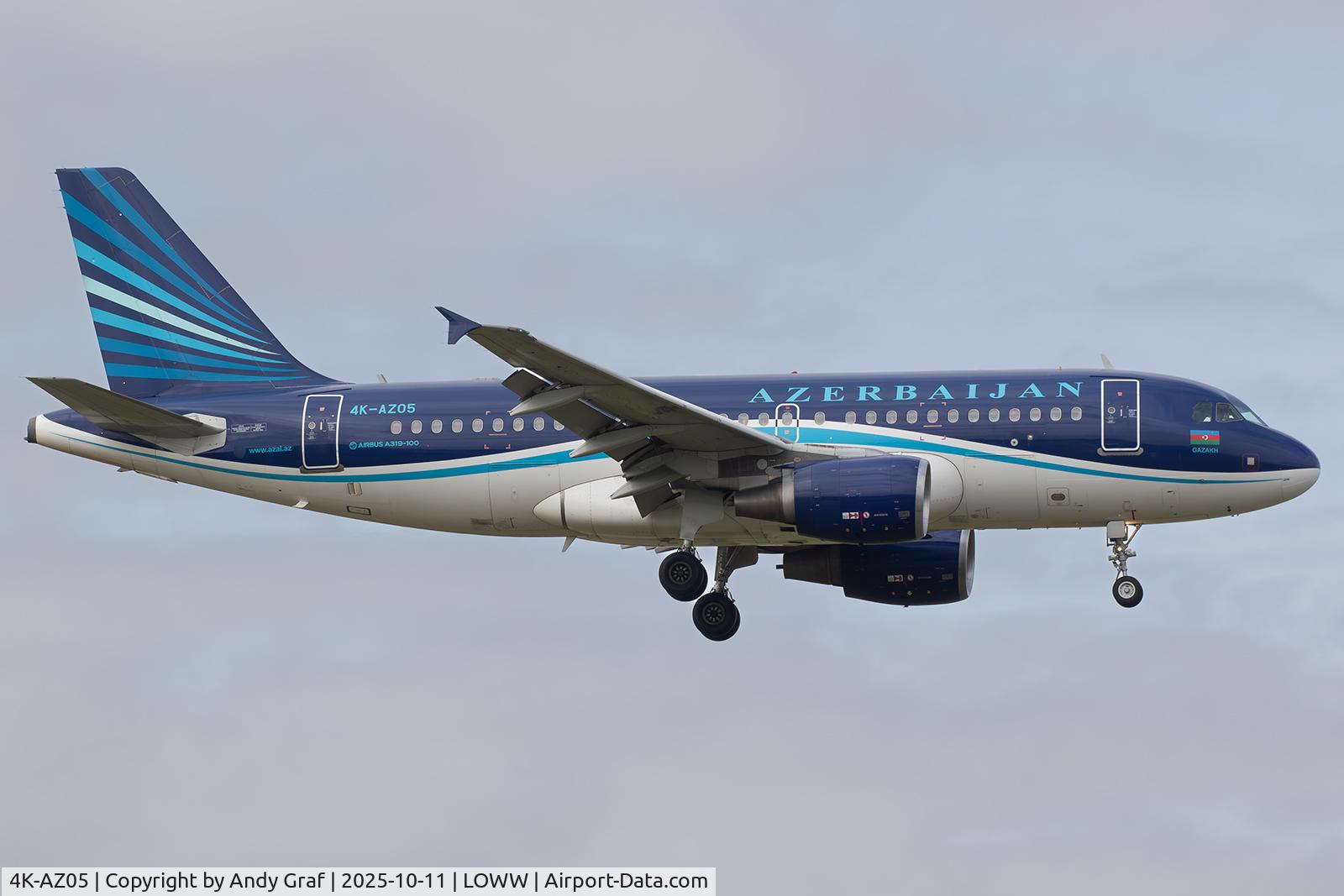 4K-AZ05, 2006 Airbus A319-111 C/N 2788, Azerbaijan A319