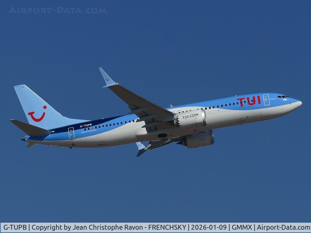 G-TUPB, 2025 Boeing 737-8 MAX C/N 44661, BY669 to Manchester MAN