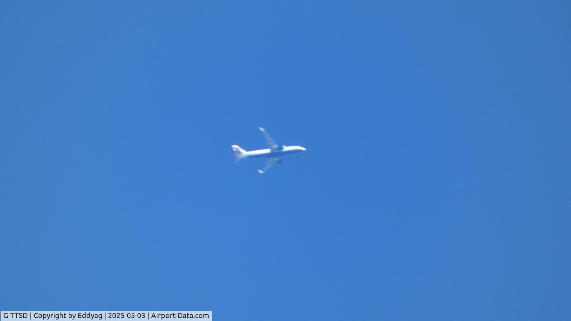 G-TTSD, 2025 Airbus A320-251N C/N 12453, British Airways