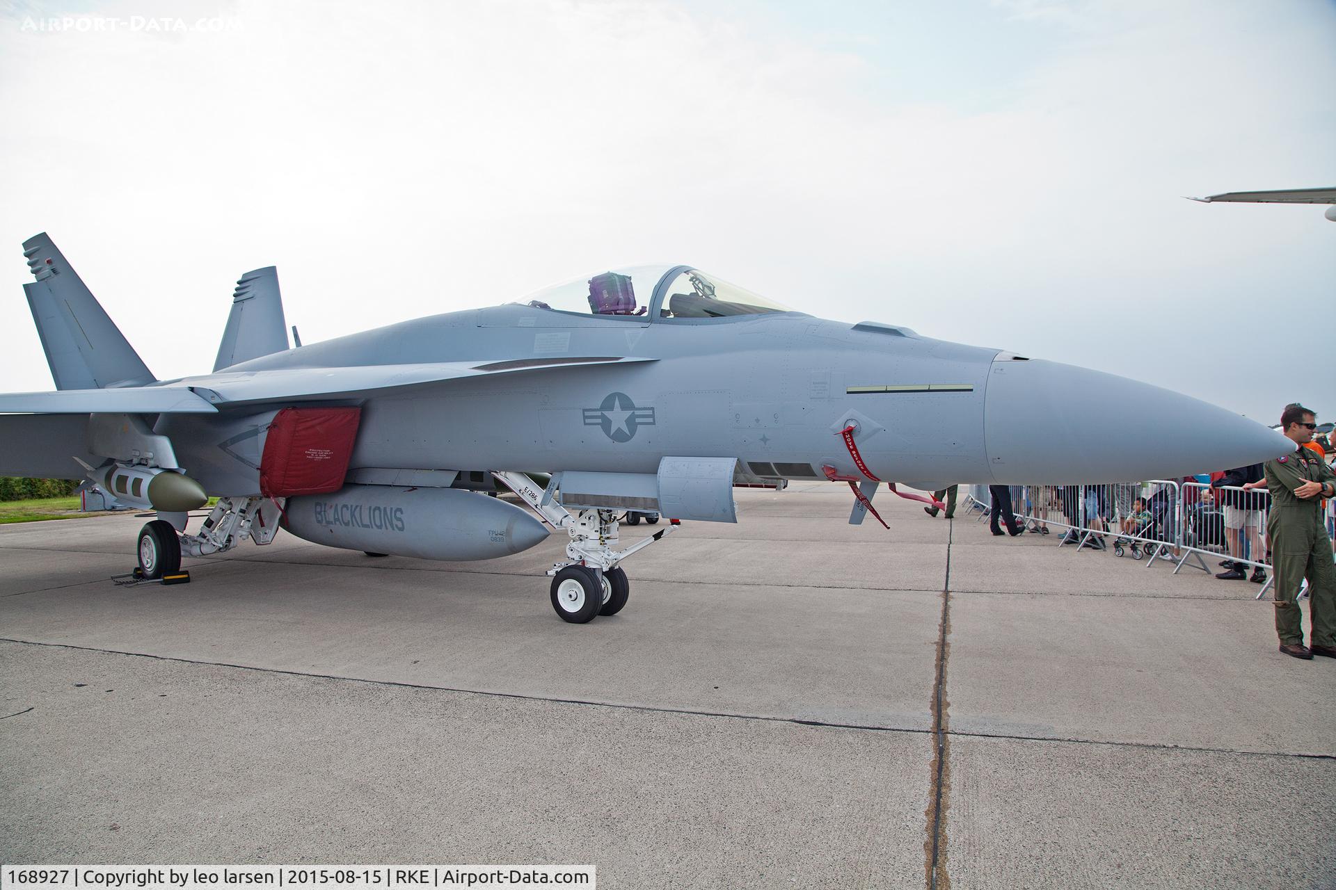 168927, Boeing F/A-18E Super Hornet C/N E286, Roskilde Air Show 15.8.2025