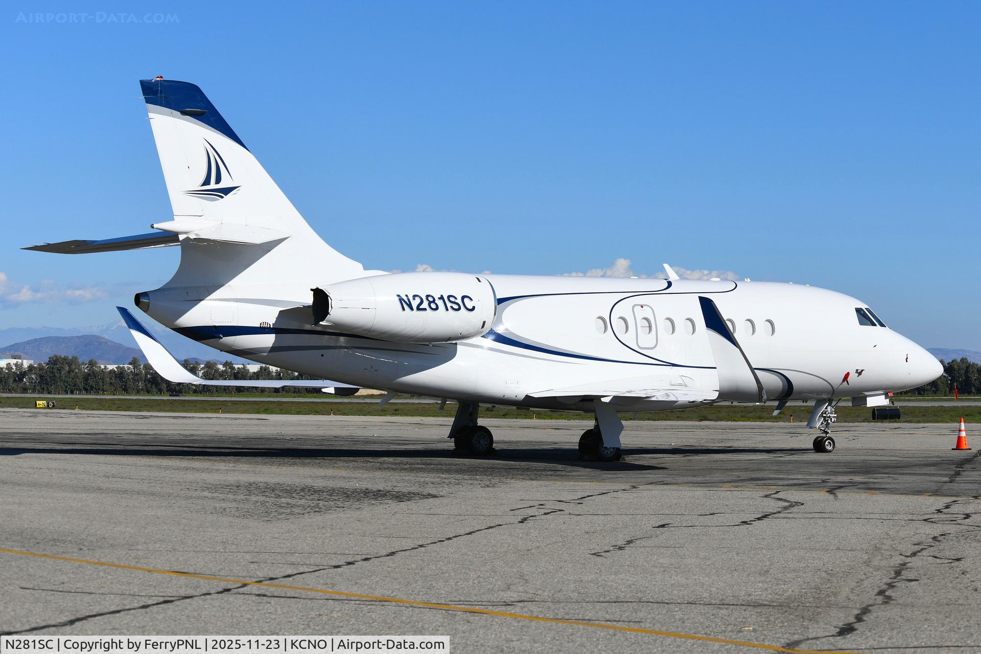 N281SC, 2002 Dassault Falcon 2000 C/N 192, Freedom Rising DA2000