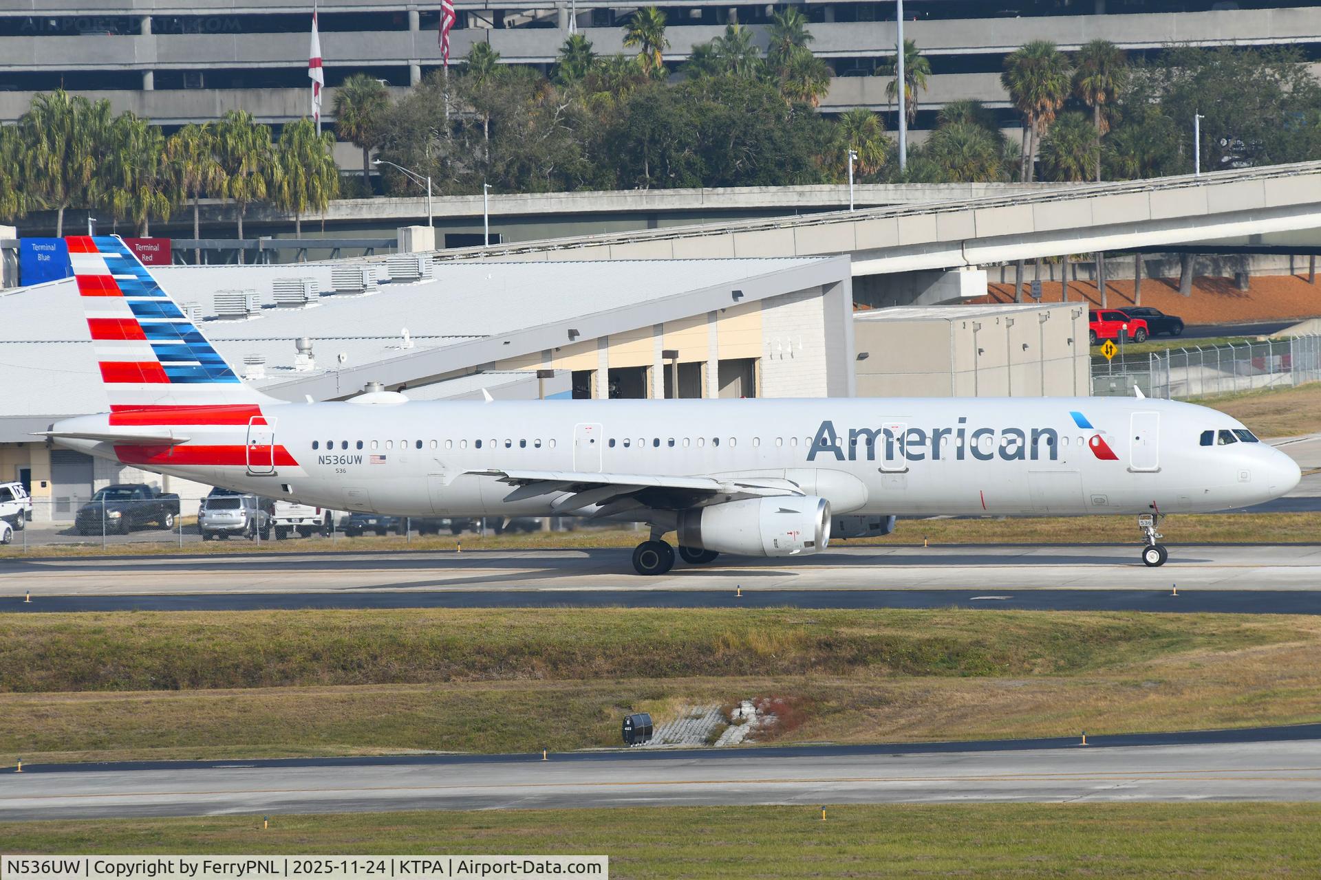 N536UW, 2009 Airbus A321-231 C/N 4025, American Airlines A321