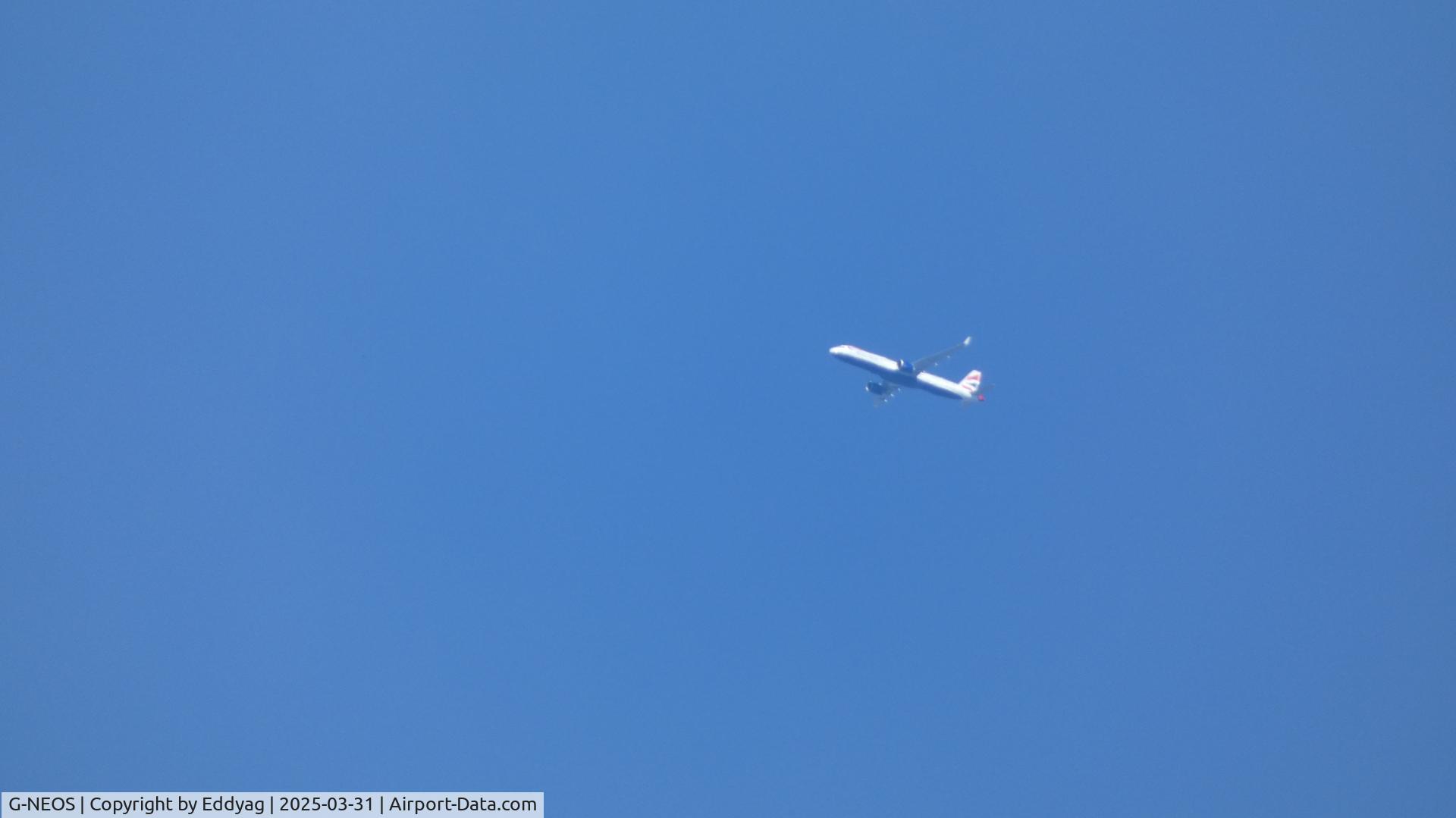 G-NEOS, 2018 Airbus A321-251NX C/N 8637, British Airways
