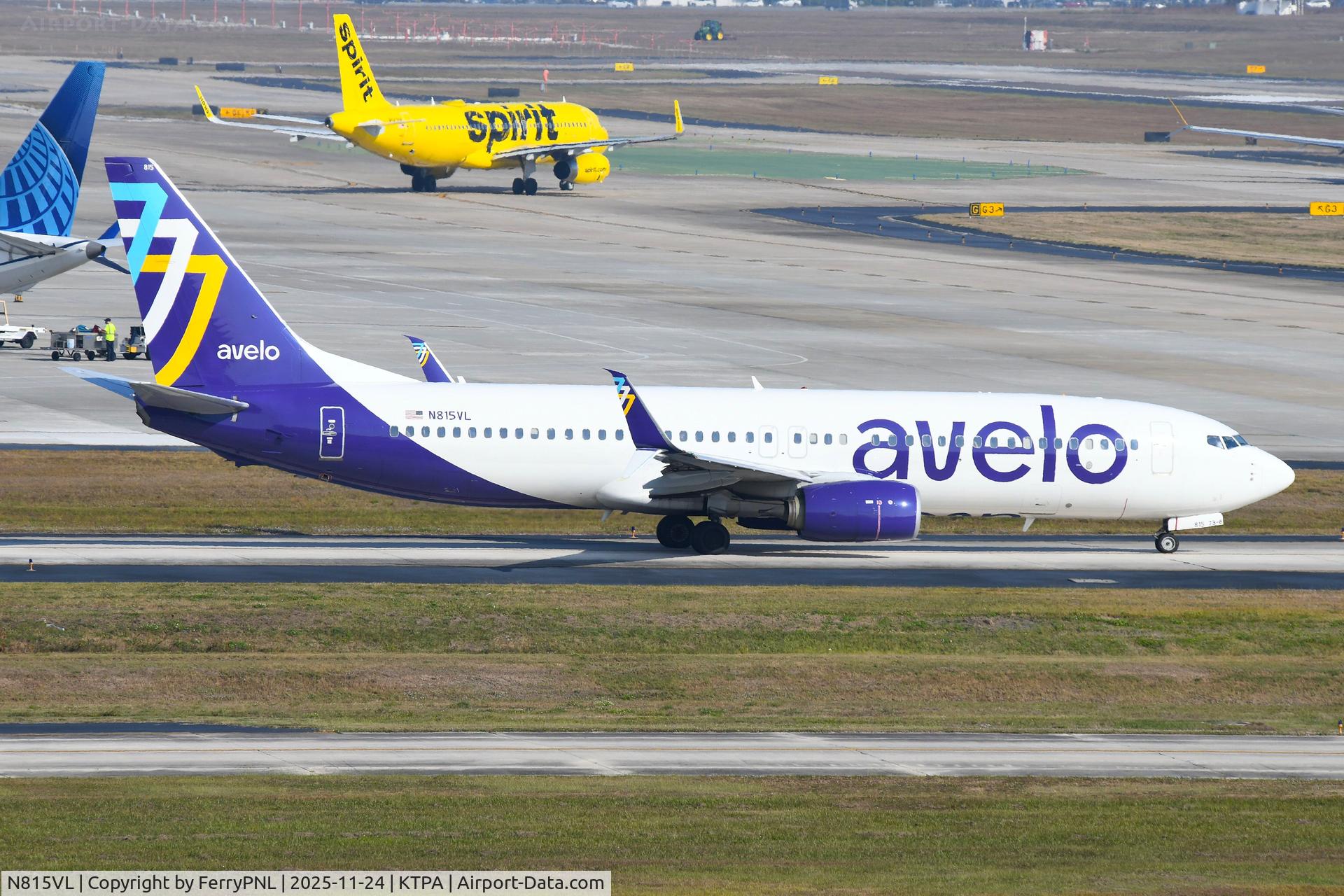 N815VL, 2012 Boeing 737-8H4 C/N 39883, Avelo B738 in TPA