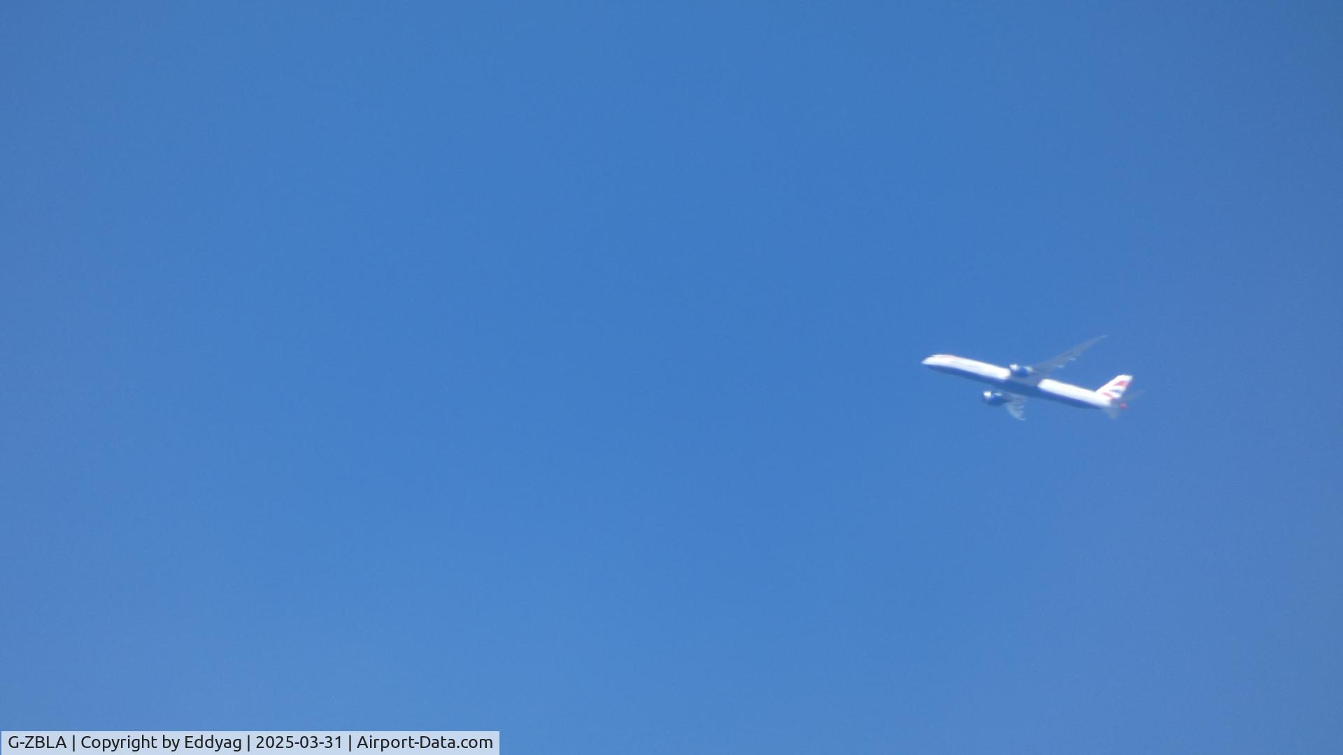 G-ZBLA, 2019 Boeing 787-10 Dreamliner C/N 60637, British Airways