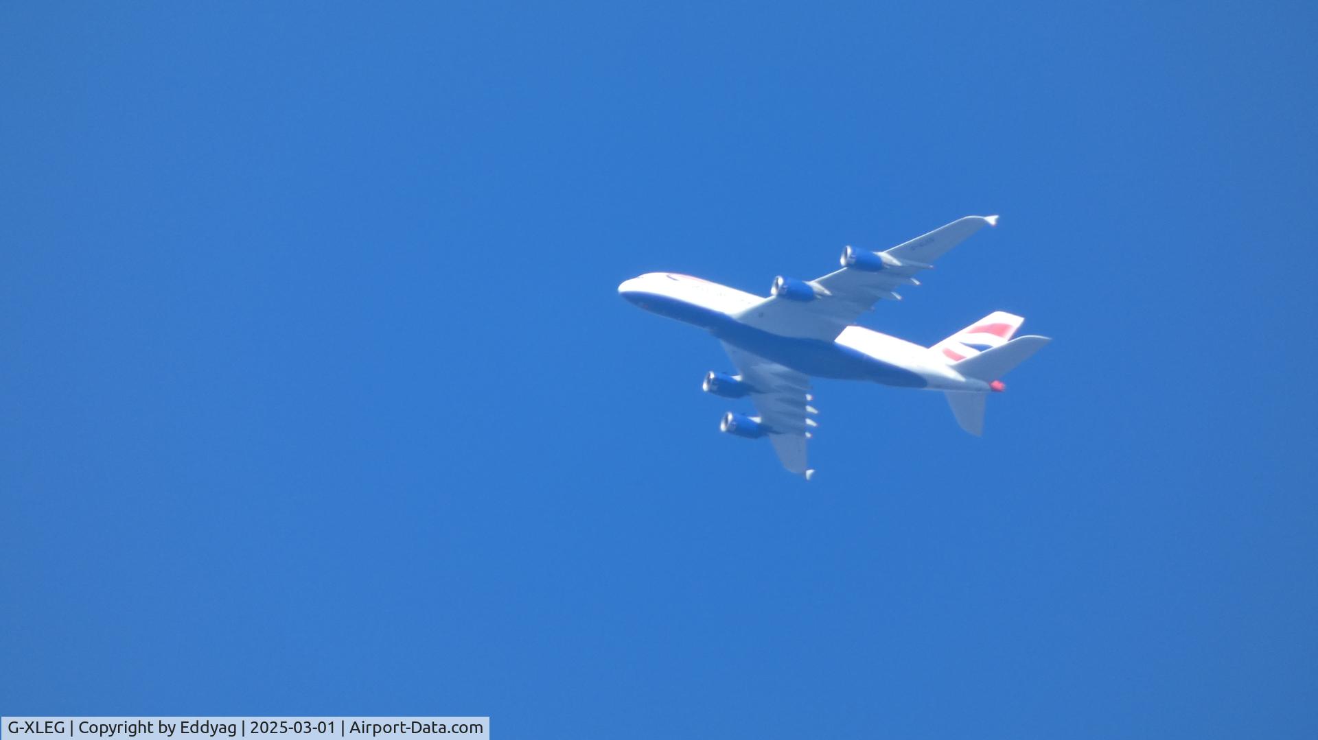 G-XLEG, 2014 Airbus A380-841 C/N 161, British Airways