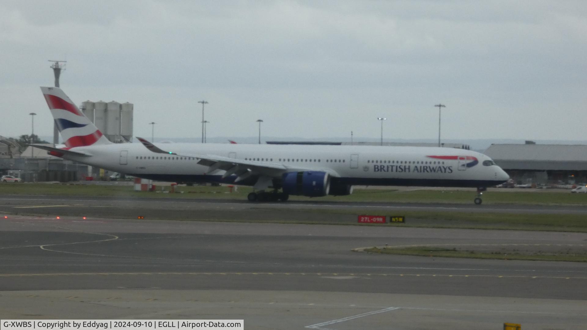 G-XWBS, 2024 Airbus A350-1041 C/N 0652, British Airways