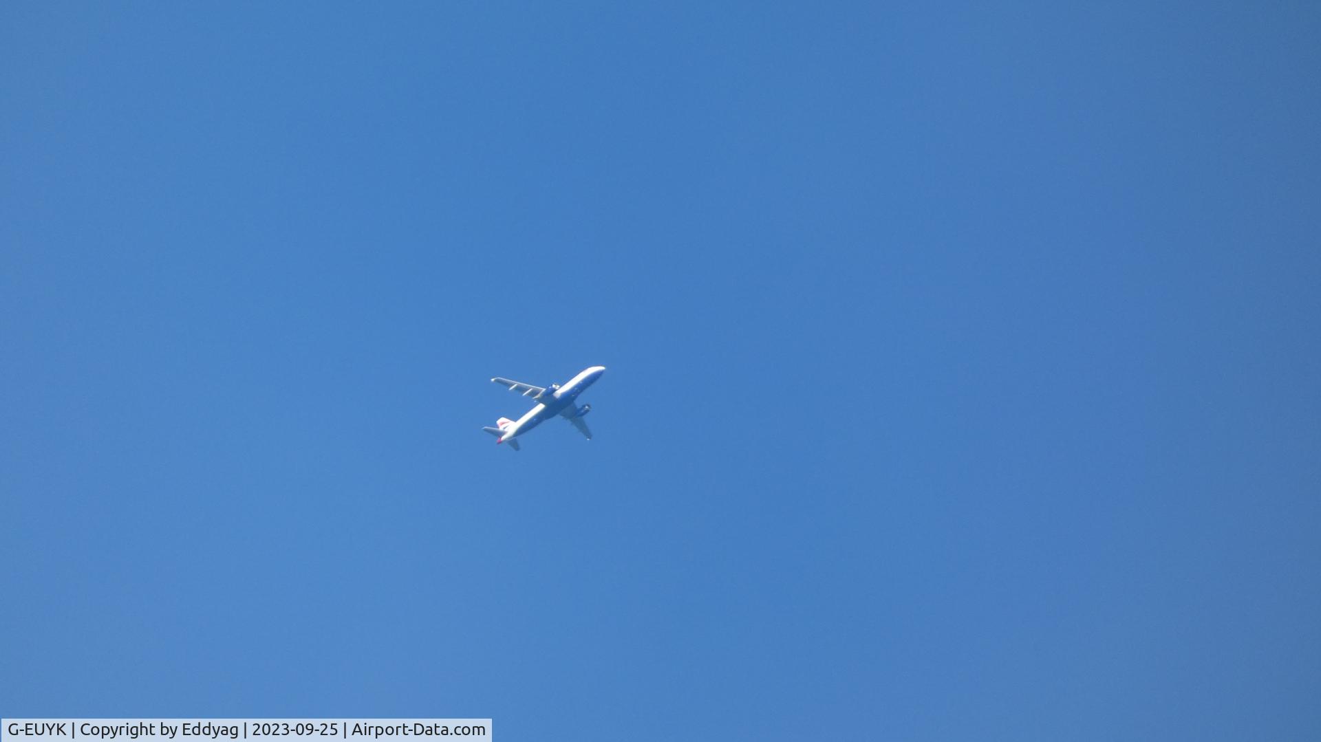 G-EUYK, 2010 Airbus A320-232 C/N 4551, British Airways