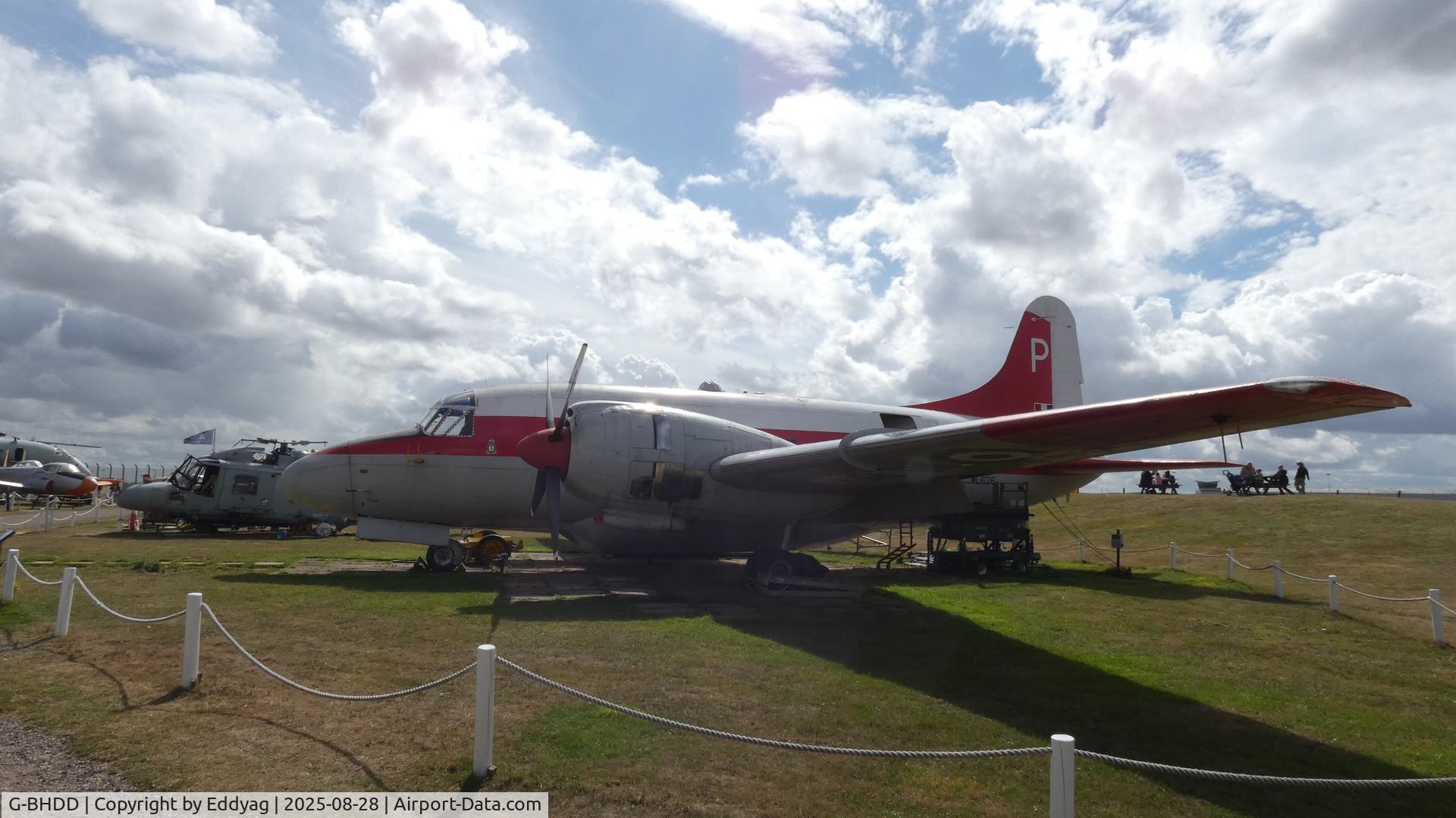 G-BHDD, 1953 Vickers Varsity T.1 C/N Not found WL626/G-BHDD, East Midlands Aeropark