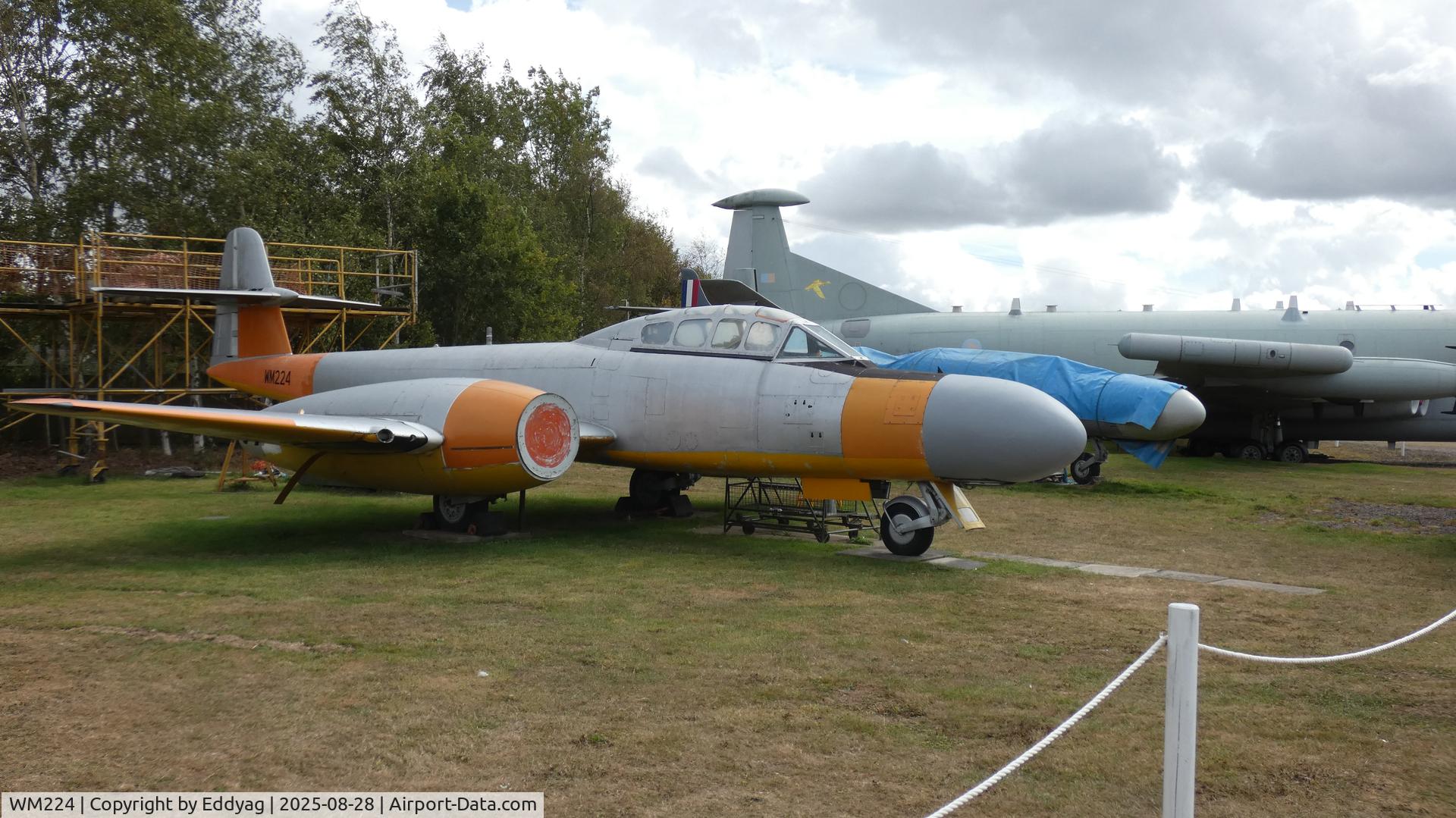 WM224, 1952 Gloster Meteor TT.20 C/N Not found WM224, East Midlands Aeropark