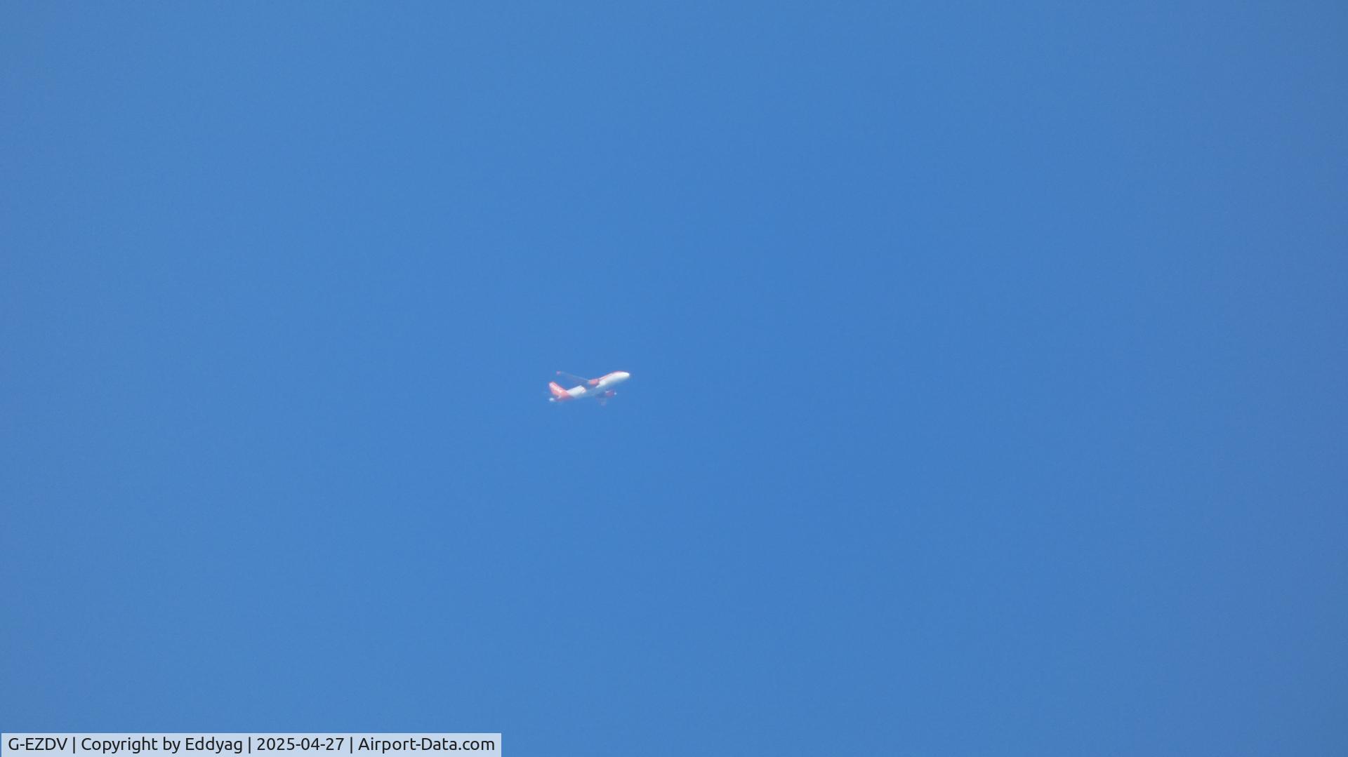 G-EZDV, 2008 Airbus A319-111 C/N 3742, easyJet