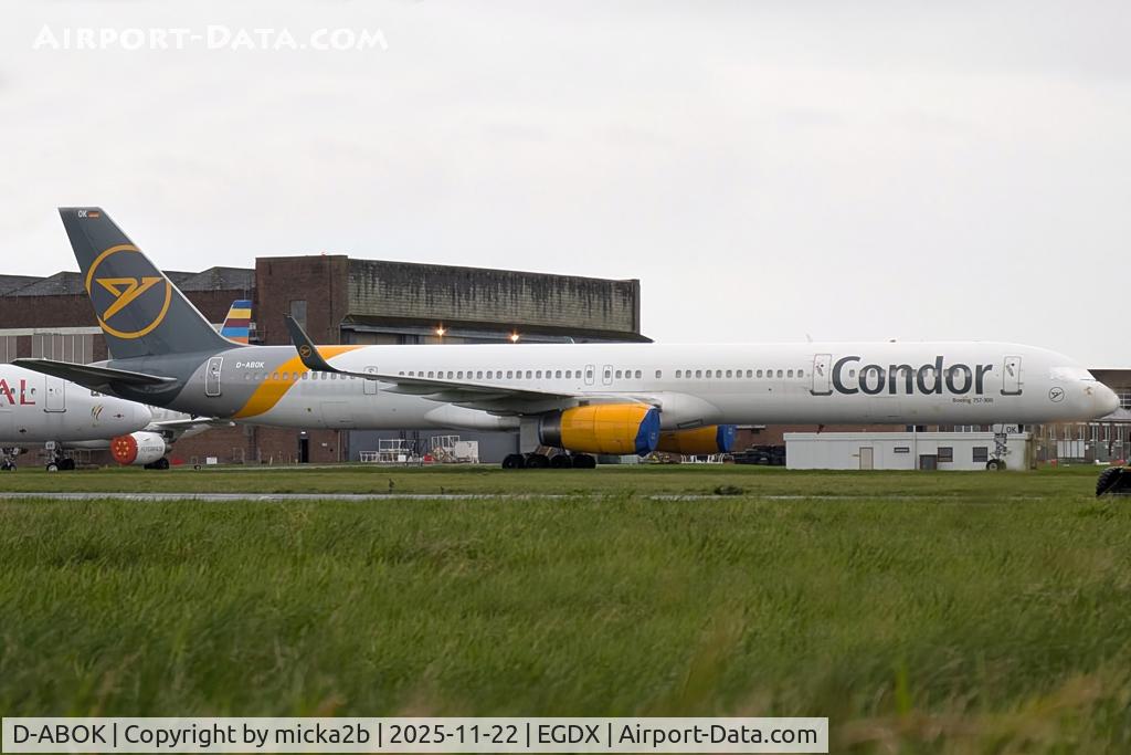 D-ABOK, 2000 Boeing 757-330 C/N 29020, Stocked