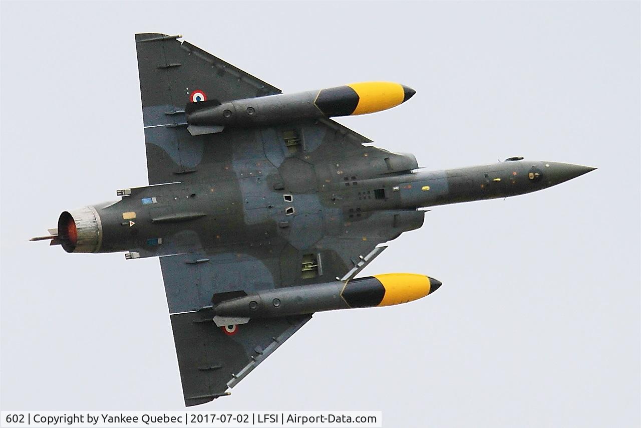 602, Dassault Mirage 2000D C/N 393, Dassault Mirage 2000D, On display, St Dizier-Robinson Air Base 113 (LFSI)