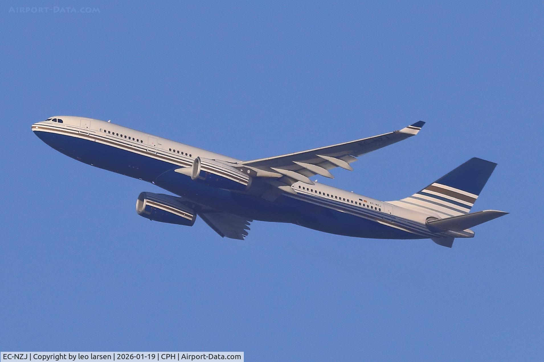 EC-NZJ, 2013 Airbus A330-243 C/N 1407, Copenhagen 19.1.2026