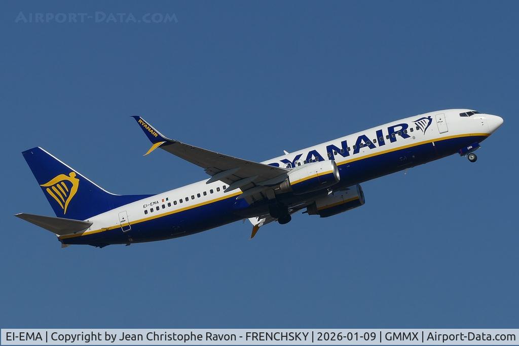 EI-EMA, 2010 Boeing 737-8AS C/N 35032, FR4390 to Lisbon LIS
