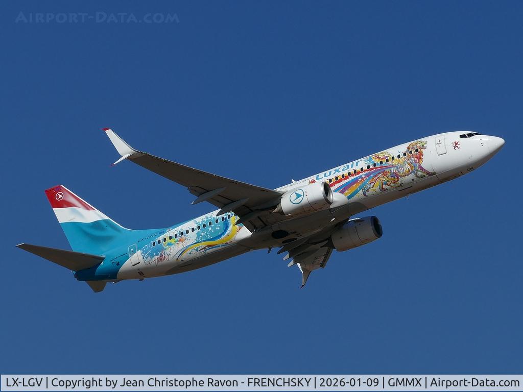LX-LGV, 2013 Boeing 737-8C9 C/N 41190, LG972 to Luxembourg LUX
