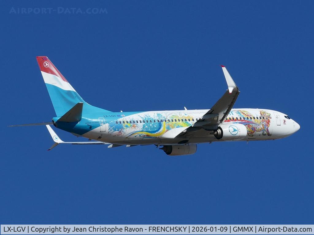LX-LGV, 2013 Boeing 737-8C9 C/N 41190, LG972 to Luxembourg LUX