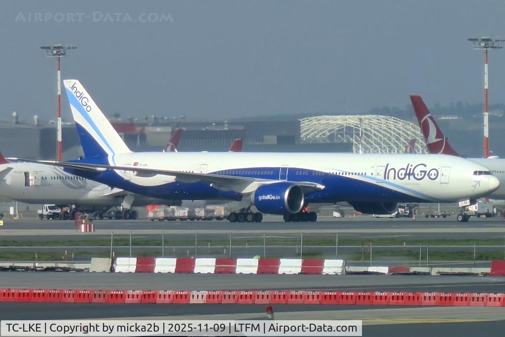 TC-LKE, 2007 Boeing 777-31H/ER C/N 32729, Lease from Indigo to Turkish Airlines