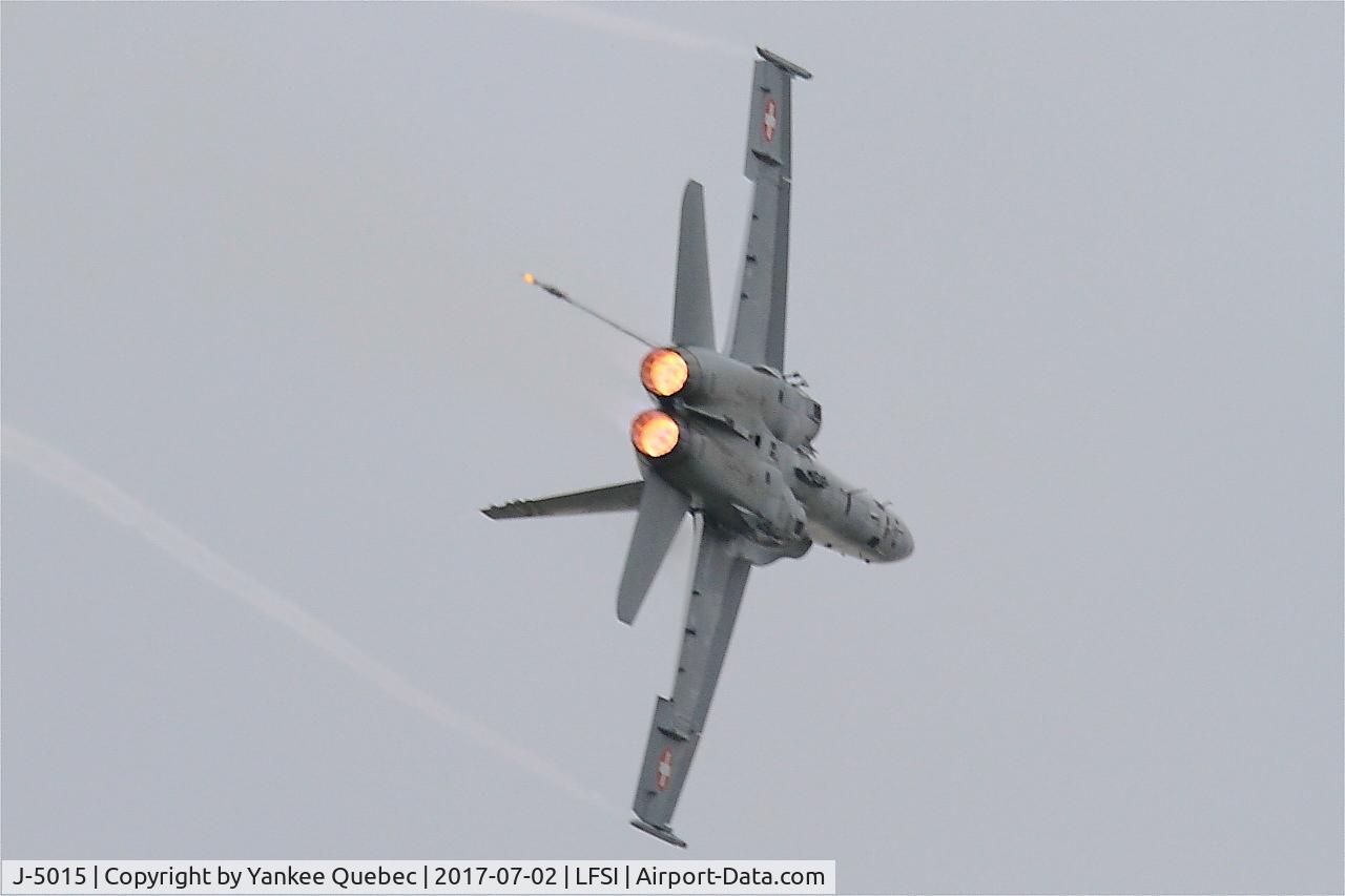 J-5015, McDonnell Douglas F/A-18C Hornet C/N 1361/SFC015, McDonnell Douglas FA-18C Hornet, On display, St Dizier-Robinson Air Base 113 (LFSI)