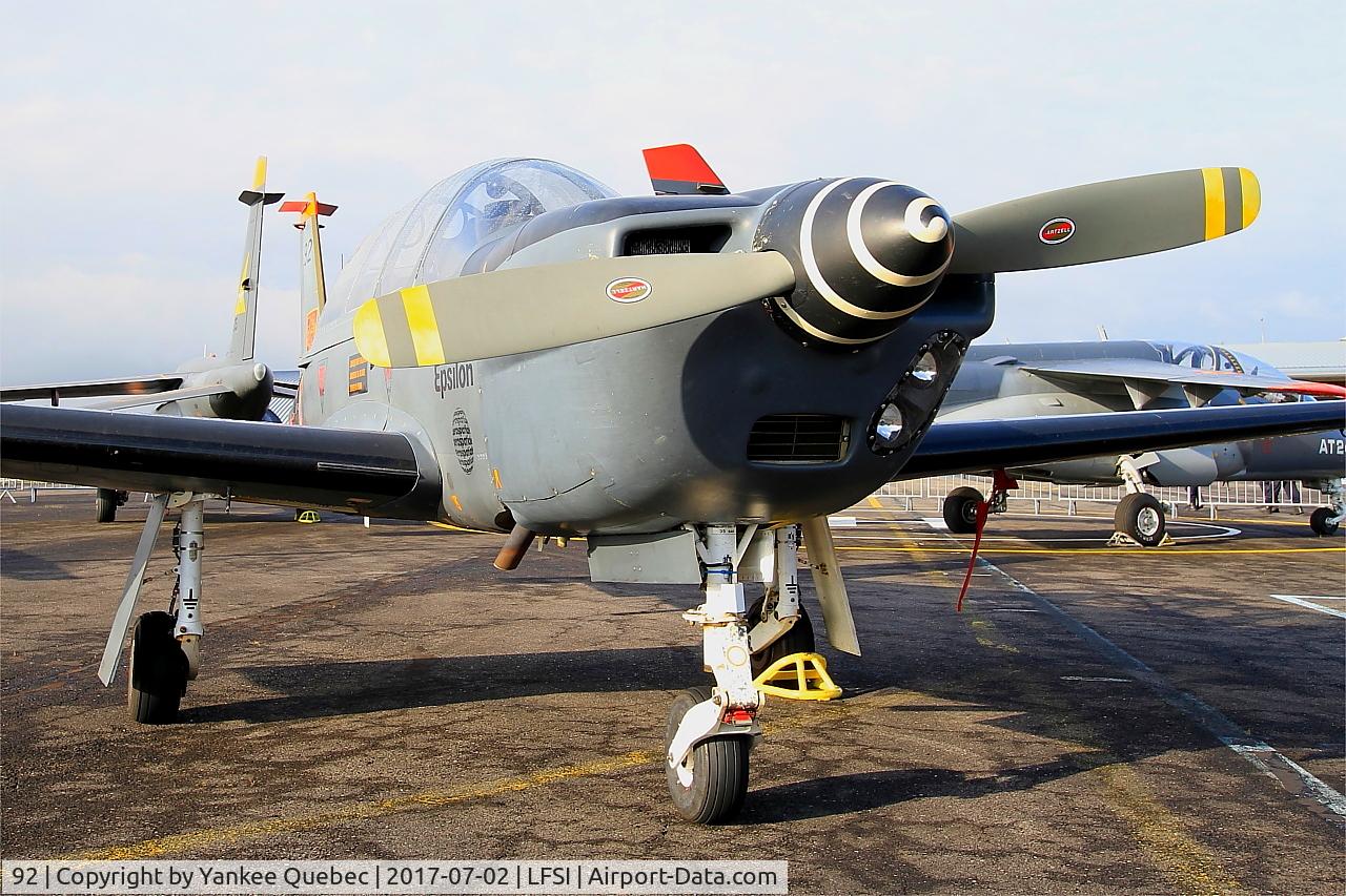 92, Socata TB-30 Epsilon C/N 92, Socata TB-30 Epsilon, Static display, St Dizier-Robinson Air Base 113 (LFSI)