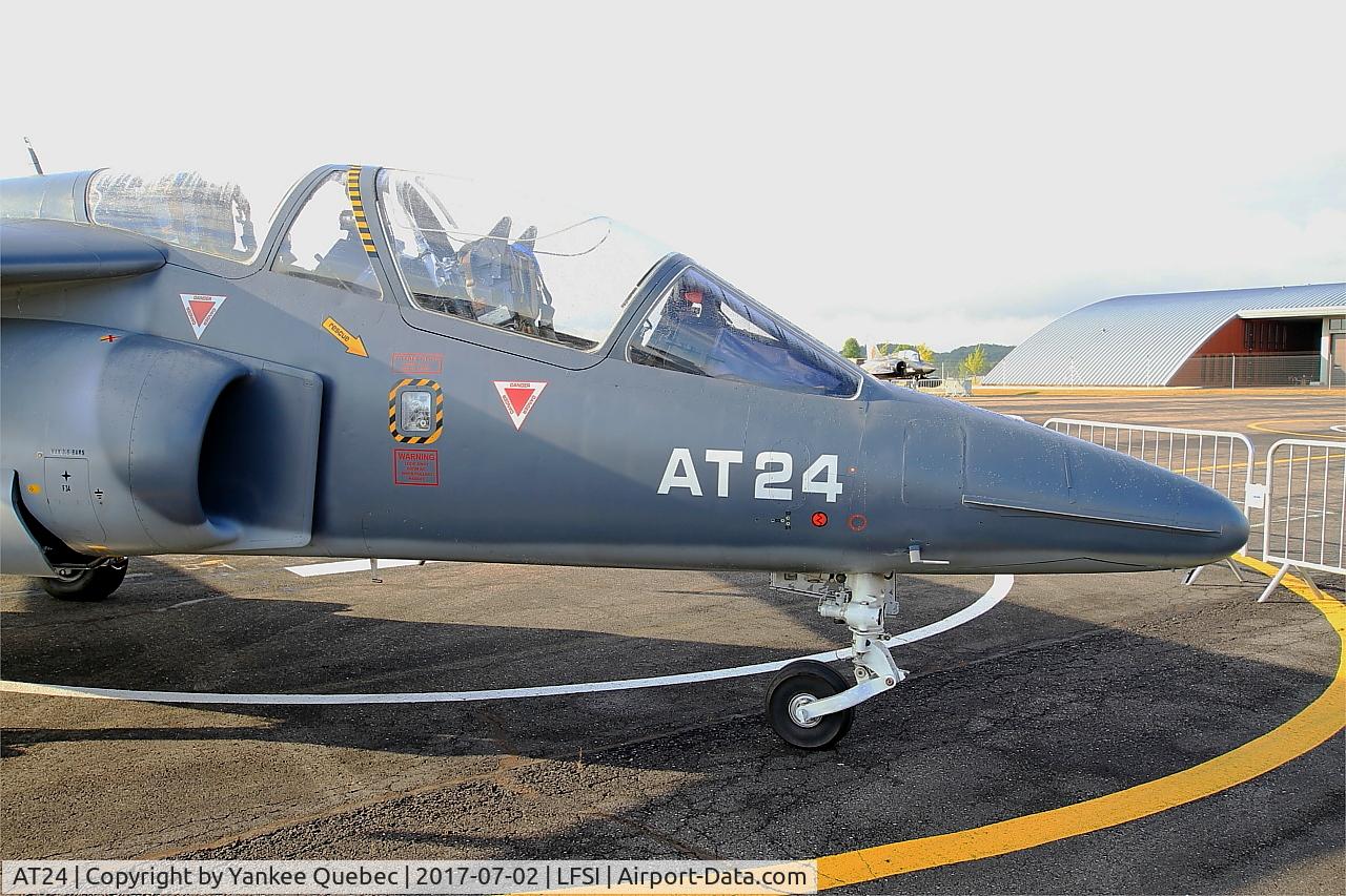 AT24, Dassault-Dornier Alpha Jet 1B C/N B24/1100, Dassault-Dornier Alpha Jet 1B, Static display, St Dizier-Robinson Air Base 113 (LFSI)