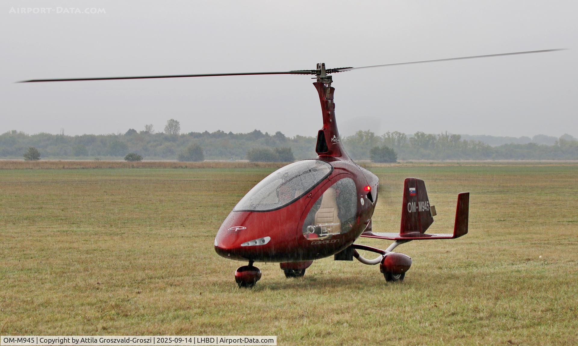 OM-M945, 2012 Autogyro GmbH Cavalon C/N V00064, LHBD - Börgönd Airport, Hungary