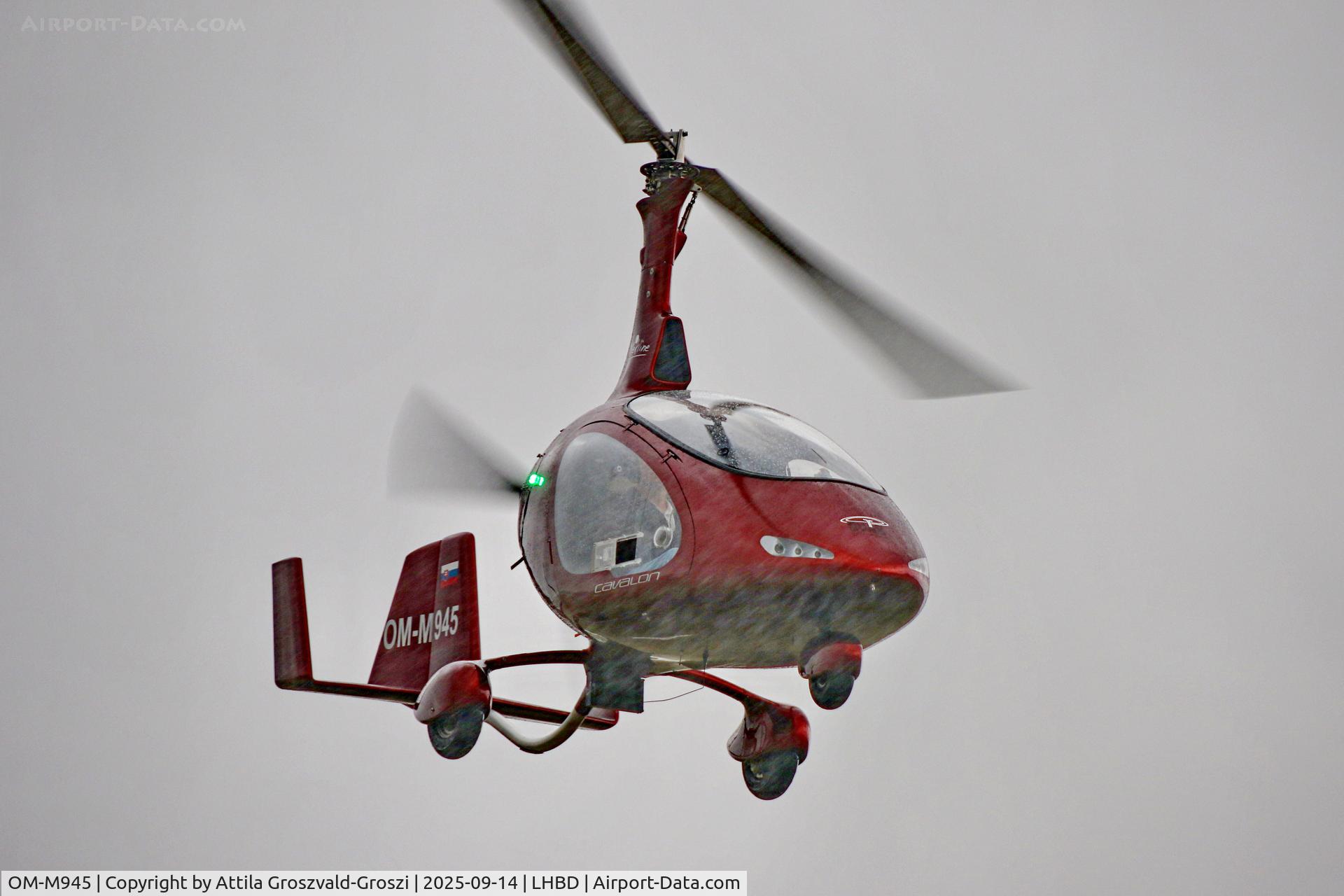 OM-M945, 2012 Autogyro GmbH Cavalon C/N V00064, LHBD - Börgönd Airport, Hungary