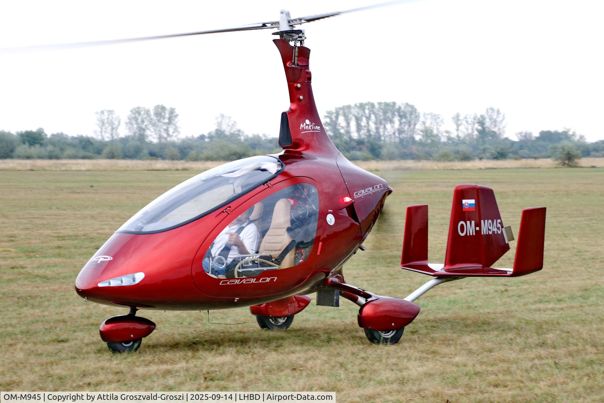 OM-M945, 2012 Autogyro GmbH Cavalon C/N V00064, LHBD - Börgönd Airport, Hungary