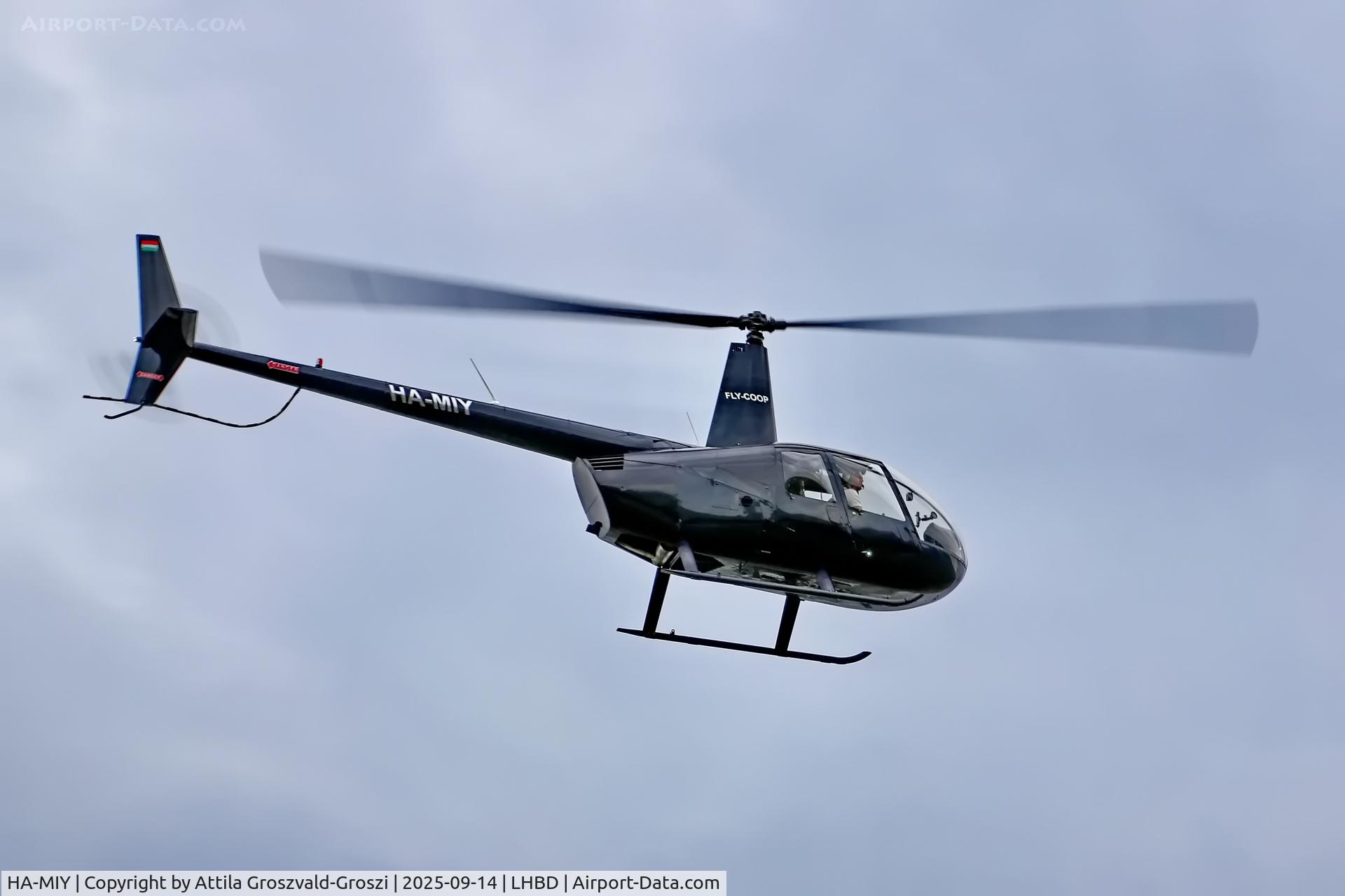 HA-MIY, 2008 Robinson R44 II C/N 12524, LHBD - Börgönd Airport, Hungary