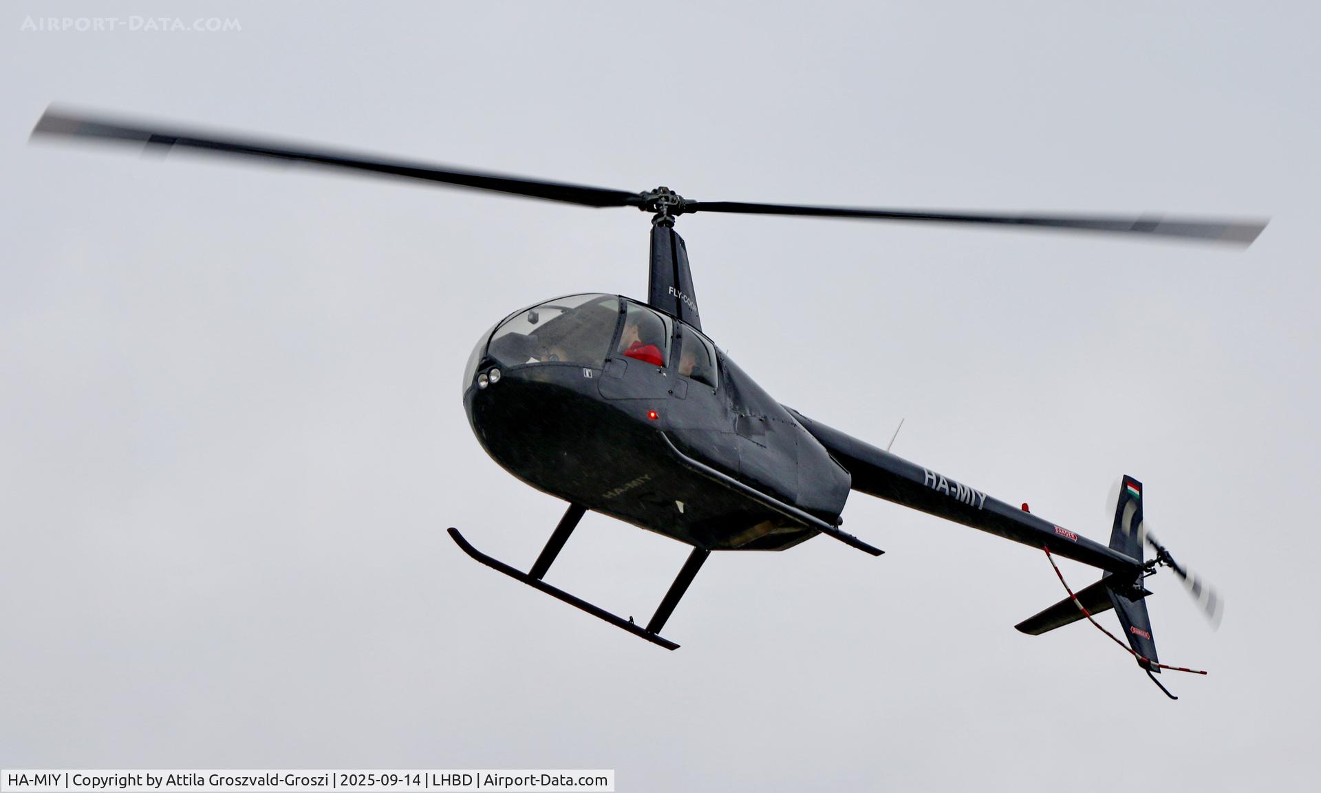 HA-MIY, 2008 Robinson R44 II C/N 12524, LHBD - Börgönd Airport, Hungary