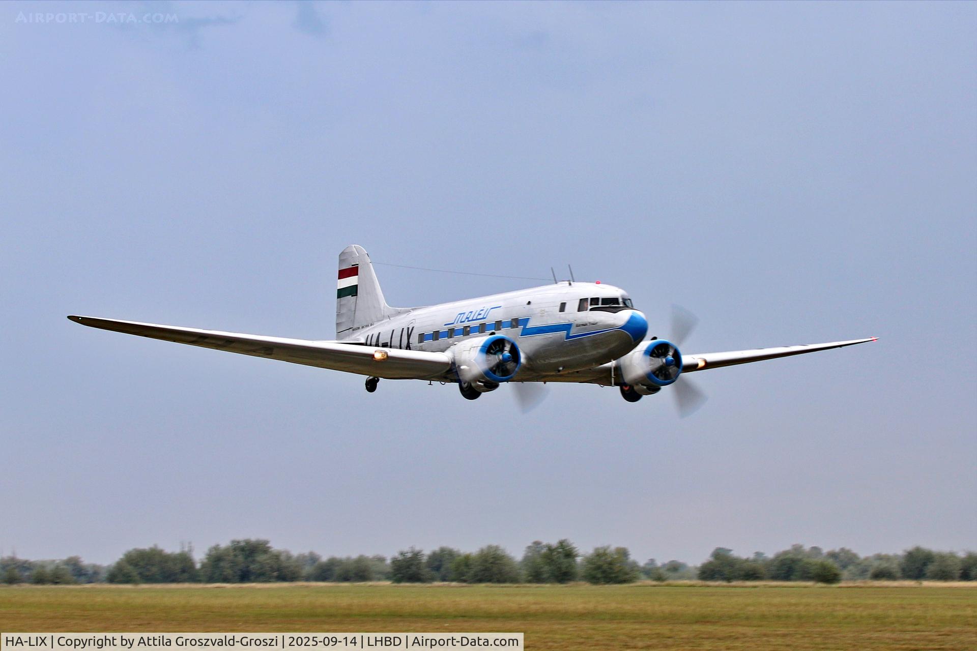 HA-LIX, 1949 Lisunov Li-2T Cab C/N 18433209, LHBD - Börgönd Airport, Hungary