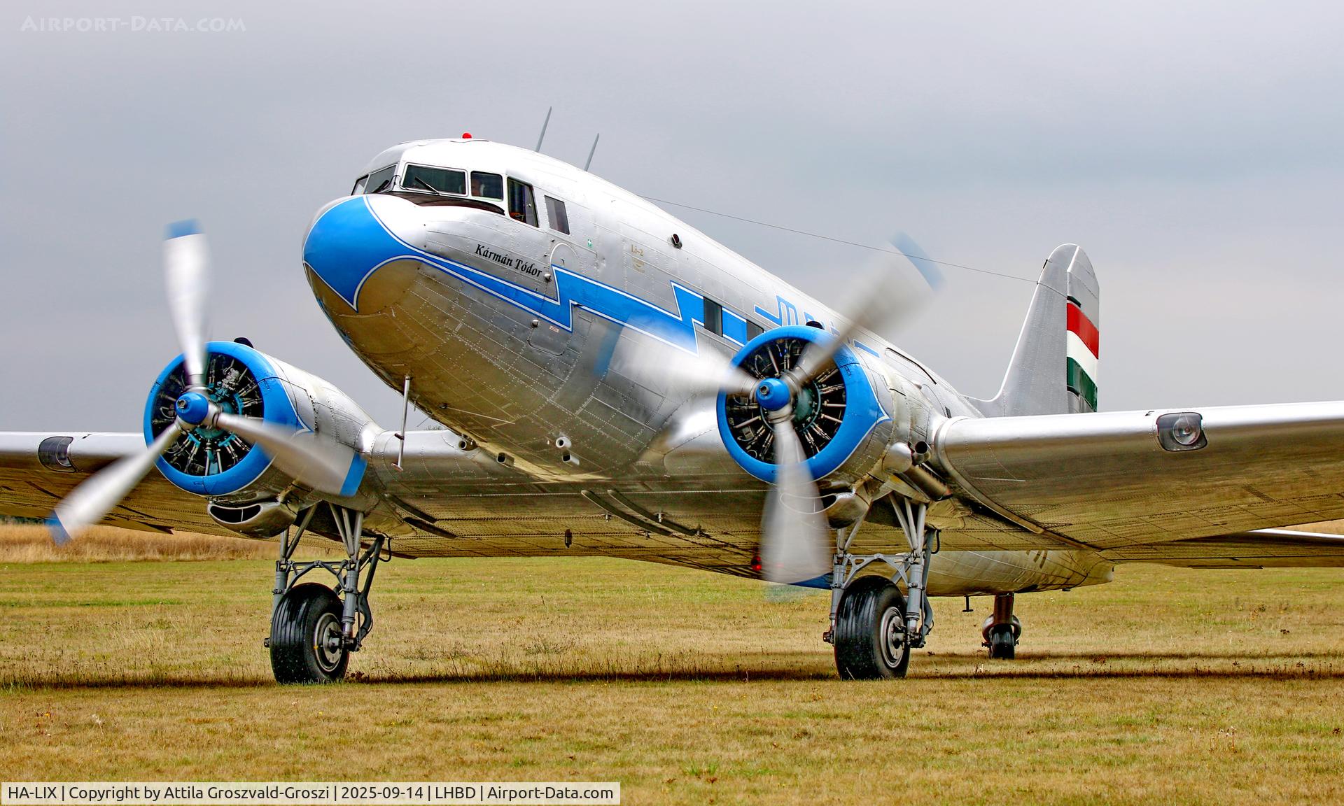HA-LIX, 1949 Lisunov Li-2T Cab C/N 18433209, LHBD - Börgönd Airport, Hungary