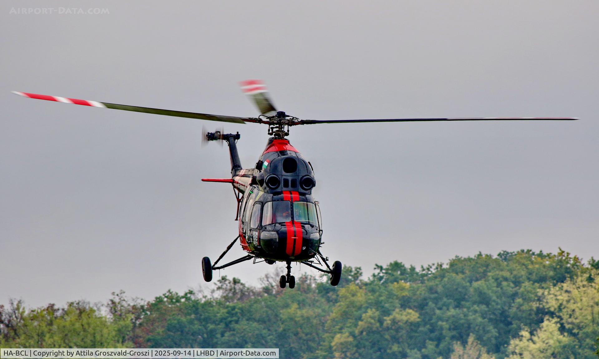 HA-BCL, 1974 Mil (PZL-Swidnik) Mi-2 C/N 563820114, LHBD - Börgönd Airport, Hungary