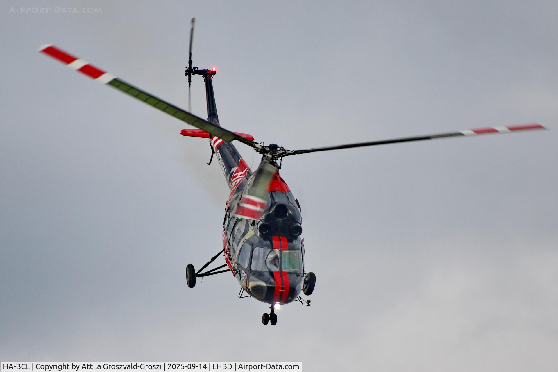 HA-BCL, 1974 Mil (PZL-Swidnik) Mi-2 C/N 563820114, LHBD - Börgönd Airport, Hungary