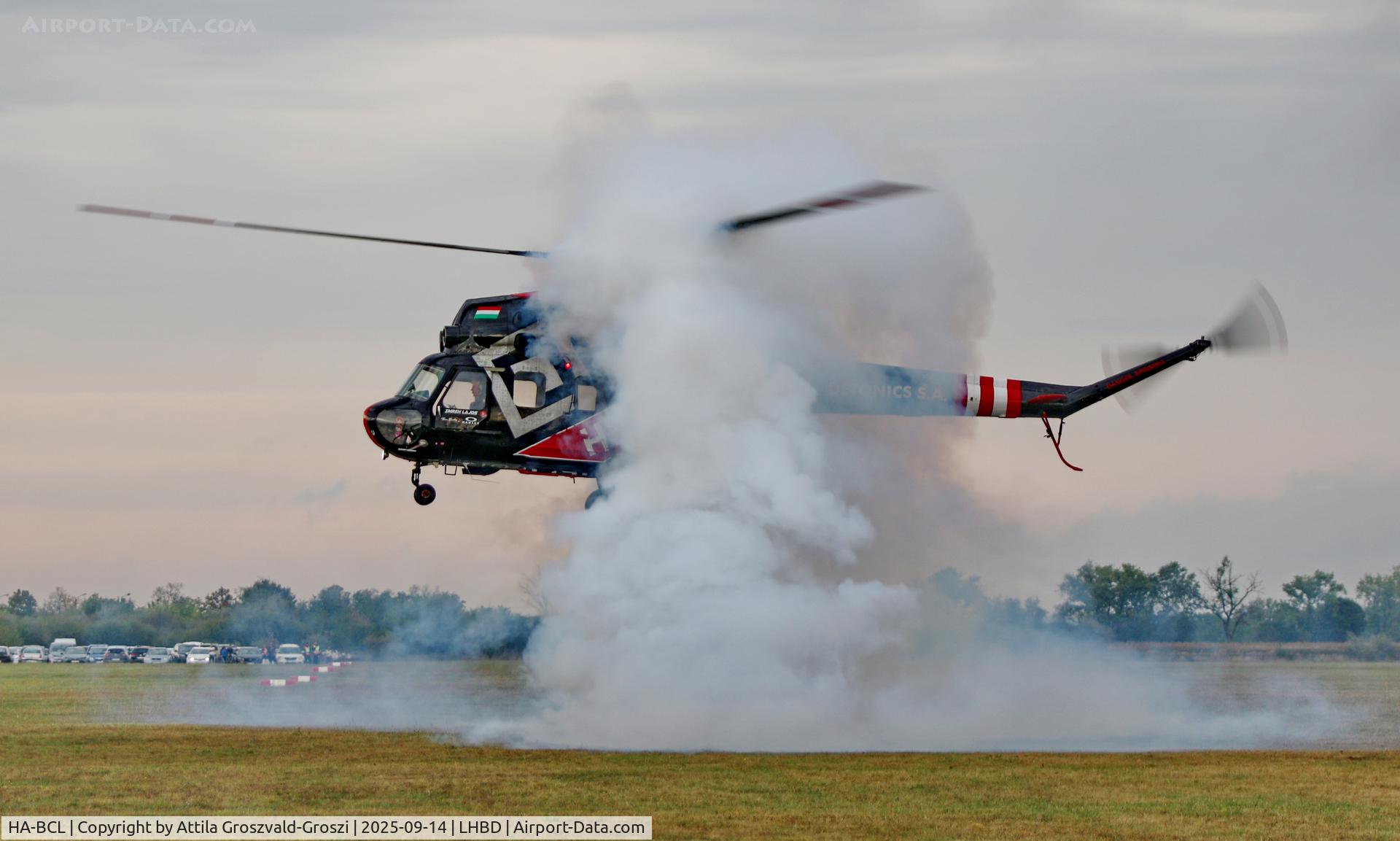 HA-BCL, 1974 Mil (PZL-Swidnik) Mi-2 C/N 563820114, LHBD - Börgönd Airport, Hungary