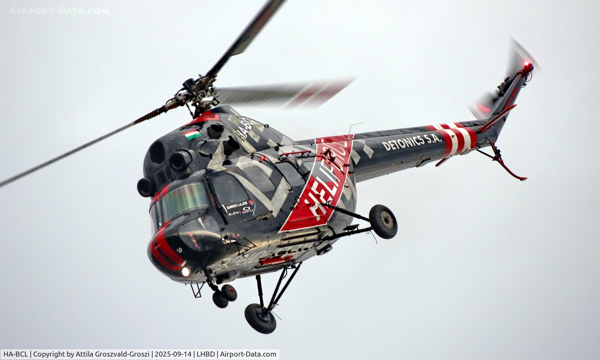 HA-BCL, 1974 Mil (PZL-Swidnik) Mi-2 C/N 563820114, LHBD - Börgönd Airport, Hungary