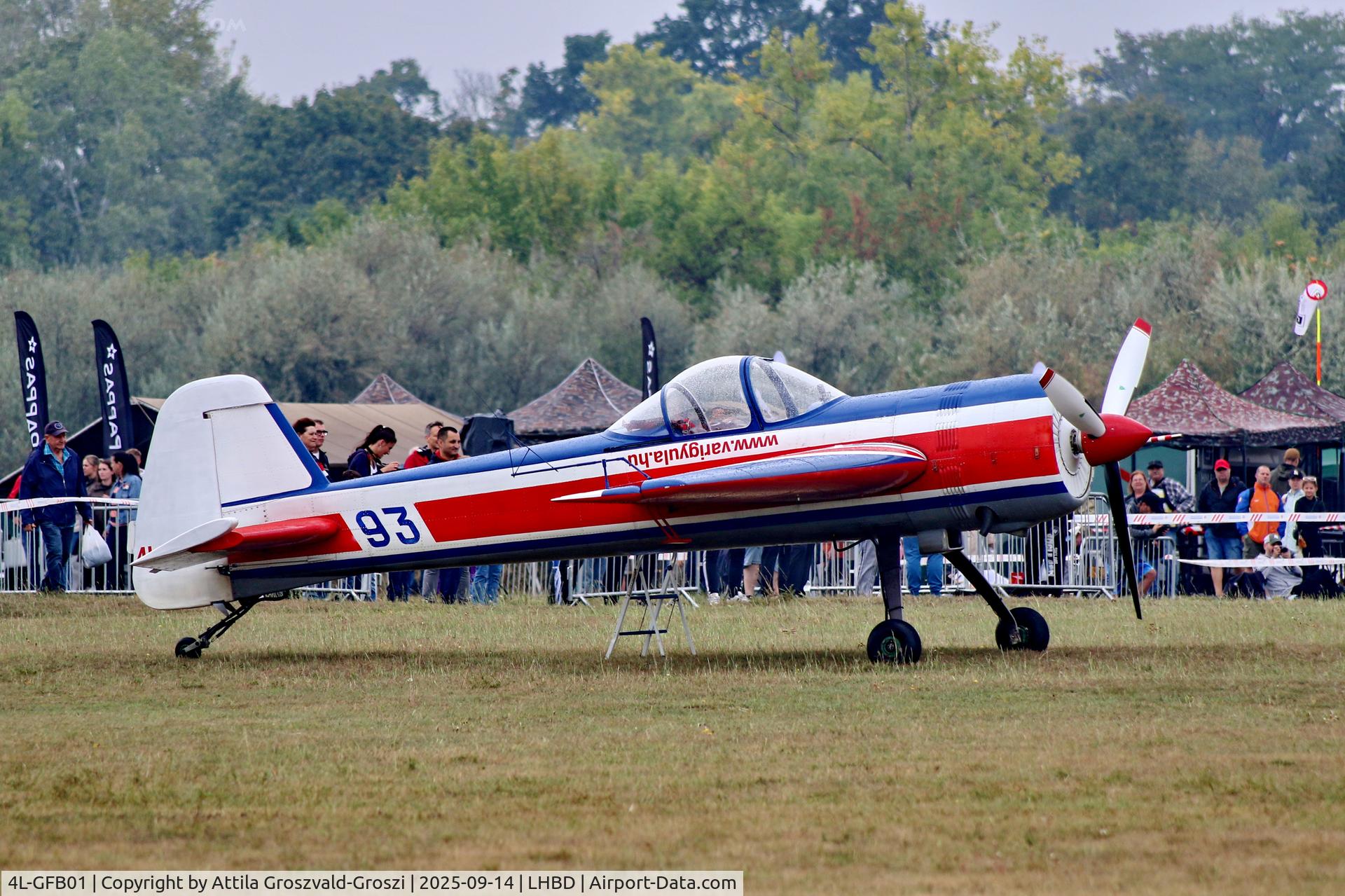 4L-GFB01, Yakovlev Yak-55 C/N 901010, LHBD - Börgönd Airport, Hungary