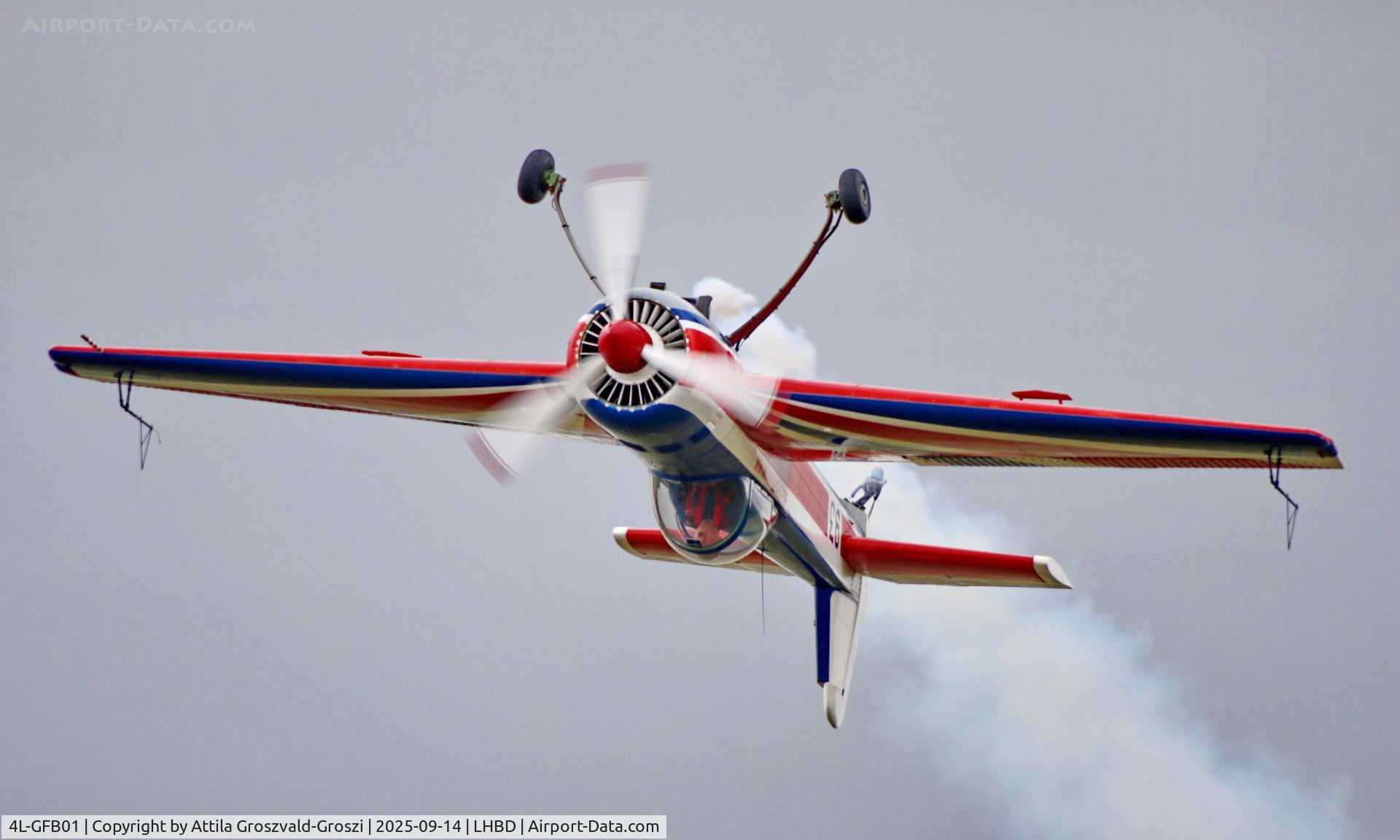 4L-GFB01, Yakovlev Yak-55 C/N 901010, LHBD - Börgönd Airport, Hungary
