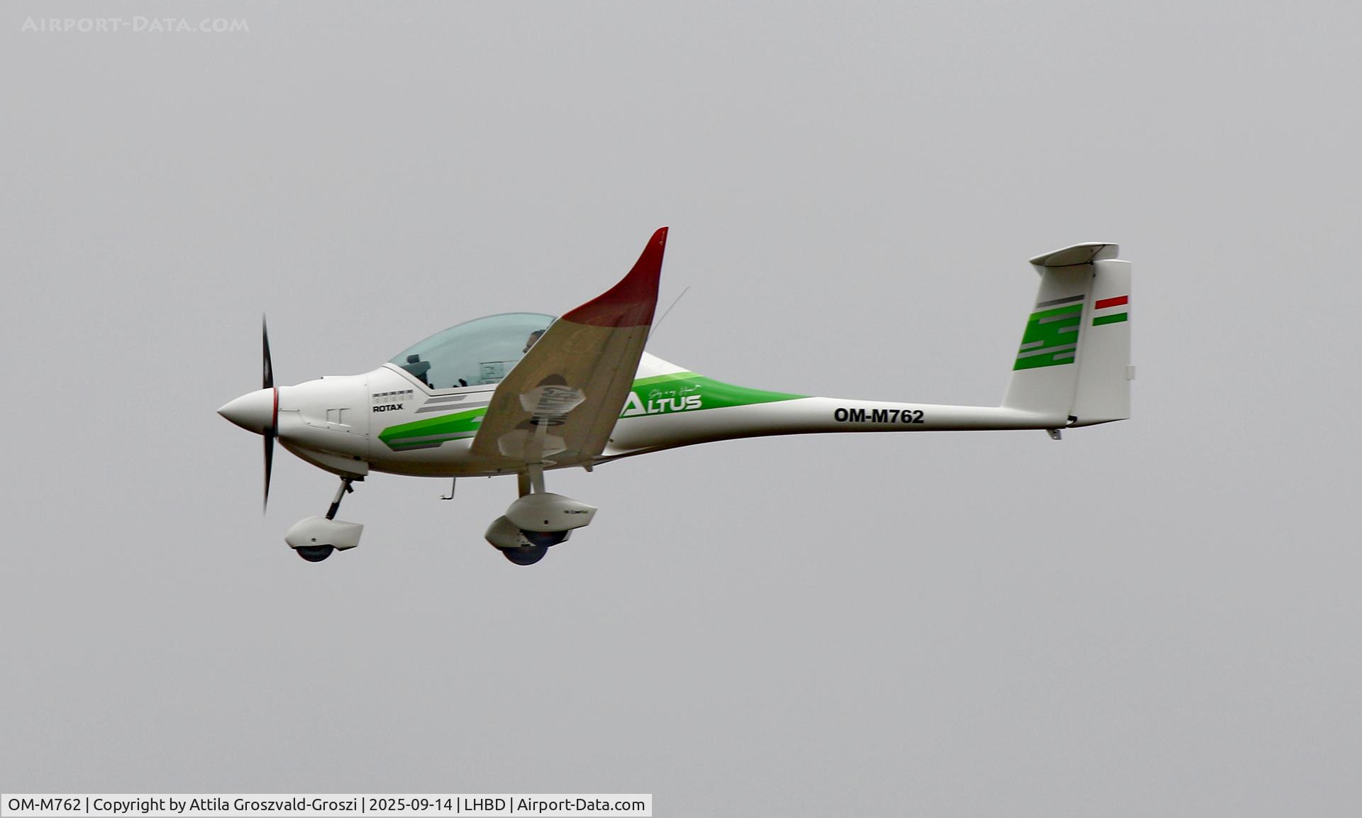 OM-M762, 2025 Altus Aero Altus C/N 003, LHBD - Börgönd Airport, Hungary