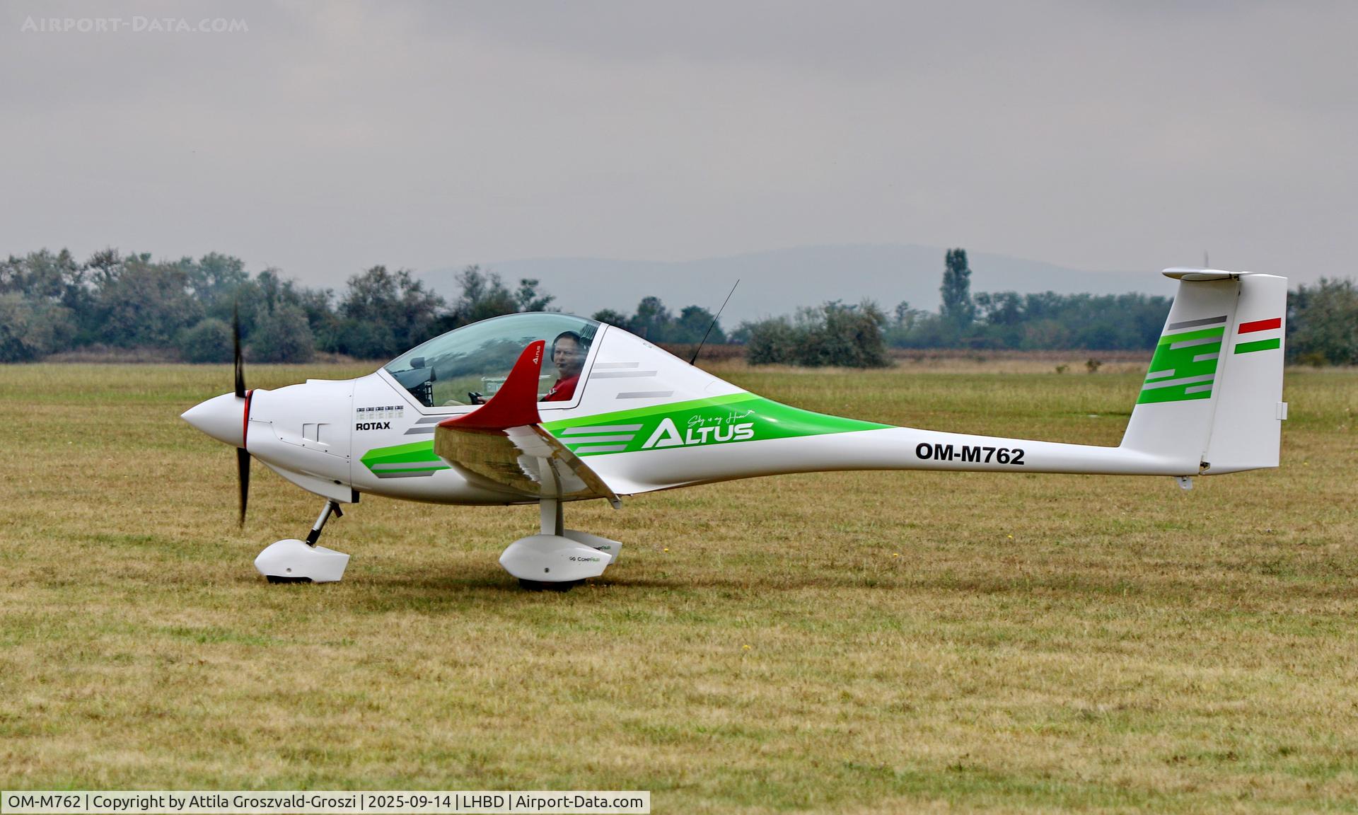 OM-M762, 2025 Altus Aero Altus C/N 003, LHBD - Börgönd Airport, Hungary
