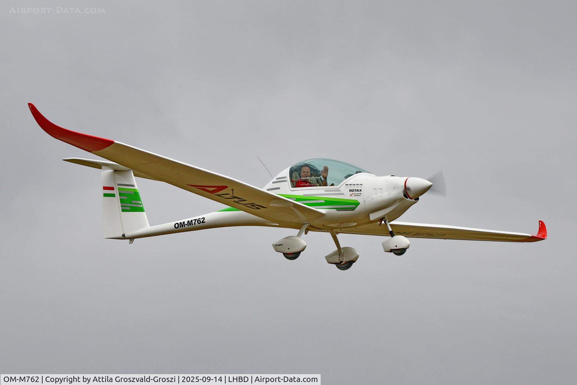 OM-M762, 2025 Altus Aero Altus C/N 003, LHBD - Börgönd Airport, Hungary