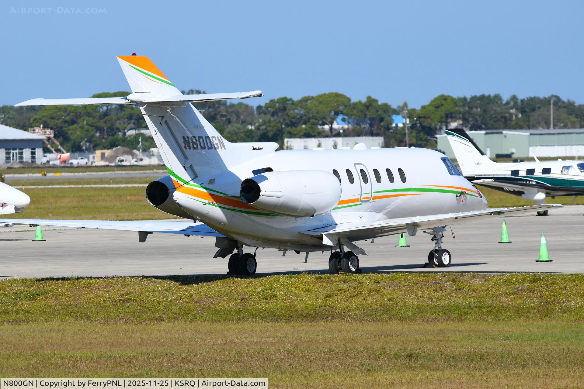 N800GN, 1998 Raytheon Hawker 800XP C/N 258372, Sapphire Aviation HS800XP