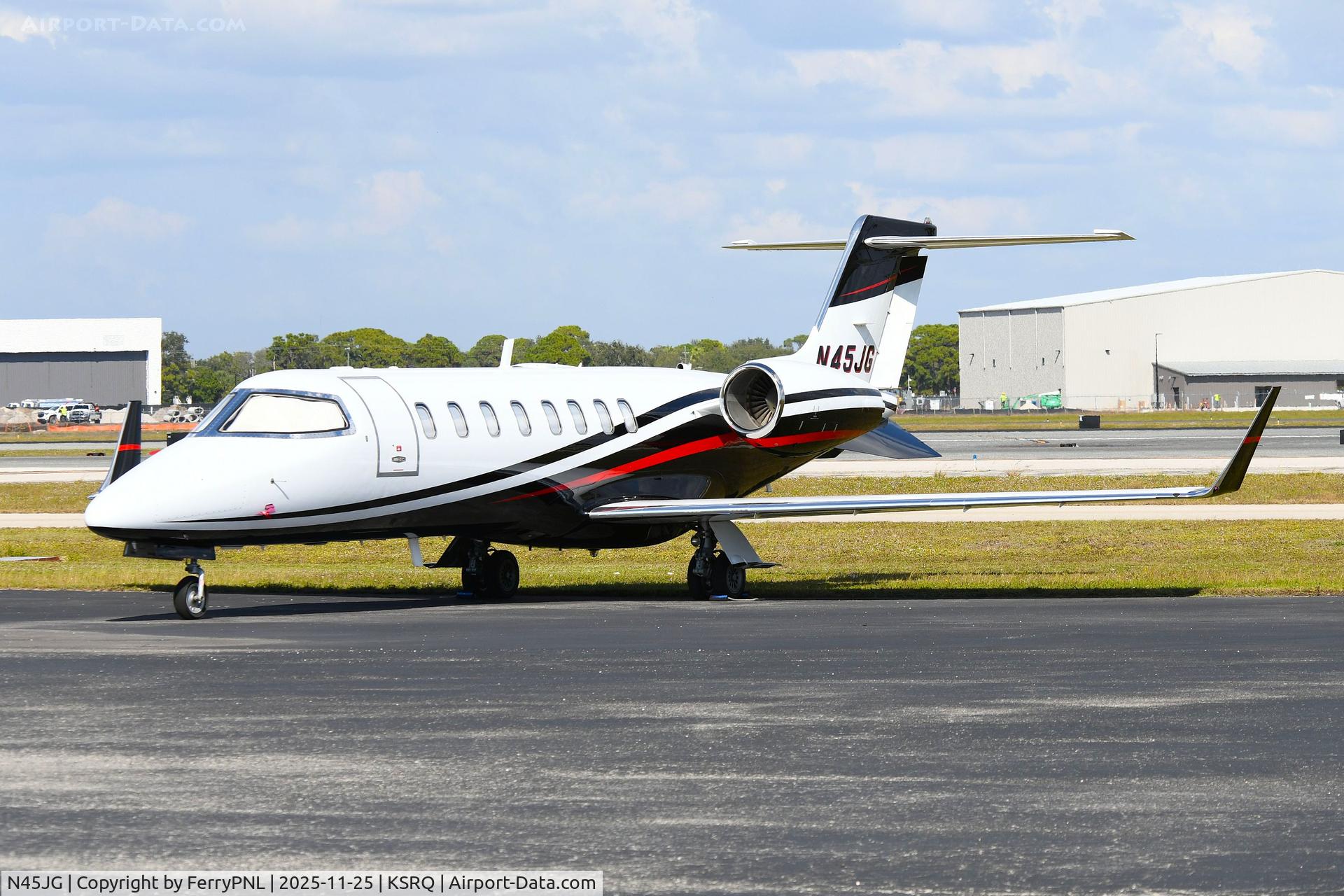 N45JG, 2005 Learjet 45 C/N 45-272, Hogan Real Estate Lj45