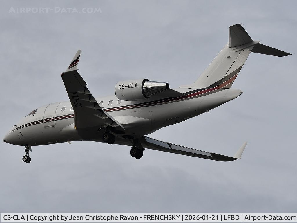CS-CLA, Bombardier CL-600 Challenger 604/605 C/N 6183, Milan (LIN)	Bordeaux (BOD)	(NJE9RL)