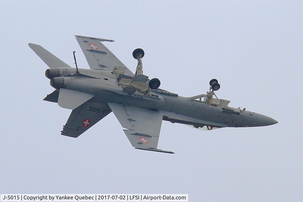 J-5015, McDonnell Douglas F/A-18C Hornet C/N 1361/SFC015, McDonnell Douglas FA-18C Hornet, On display, St Dizier-Robinson Air Base 113 (LFSI)