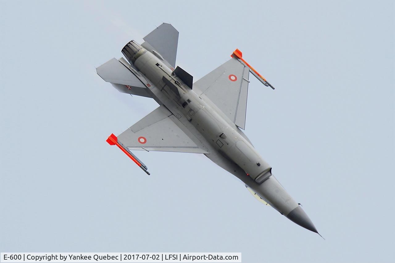 E-600, 1980 SABCA F-16AM Fighting Falcon C/N 6F-35, SABCA F-16AM Fighting Falcon, On display, St Dizier-Robinson Air Base 113 (LFSI)