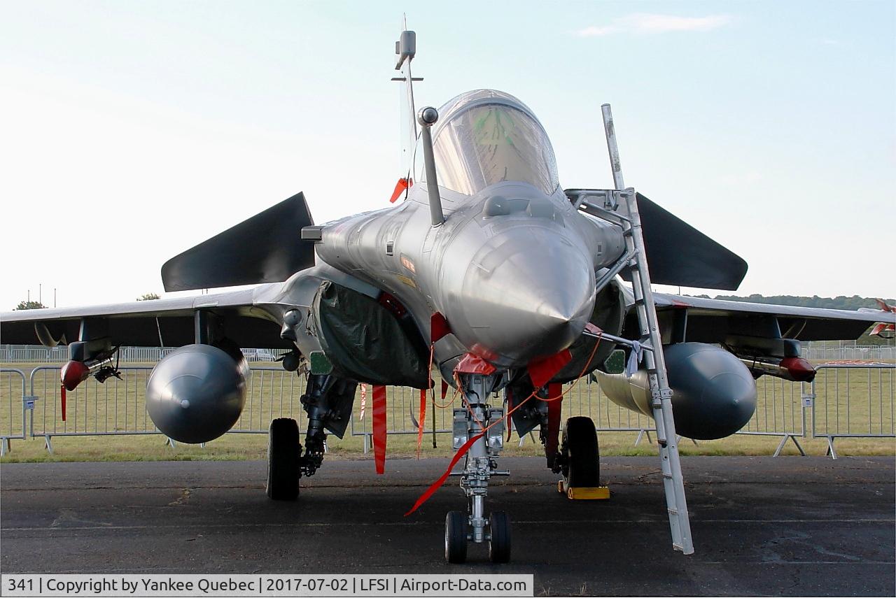 341, Dassault Rafale B C/N 341, Dassault Rafale B, Static display, St Dizier-Robinson Air Base 113 (LFSI)